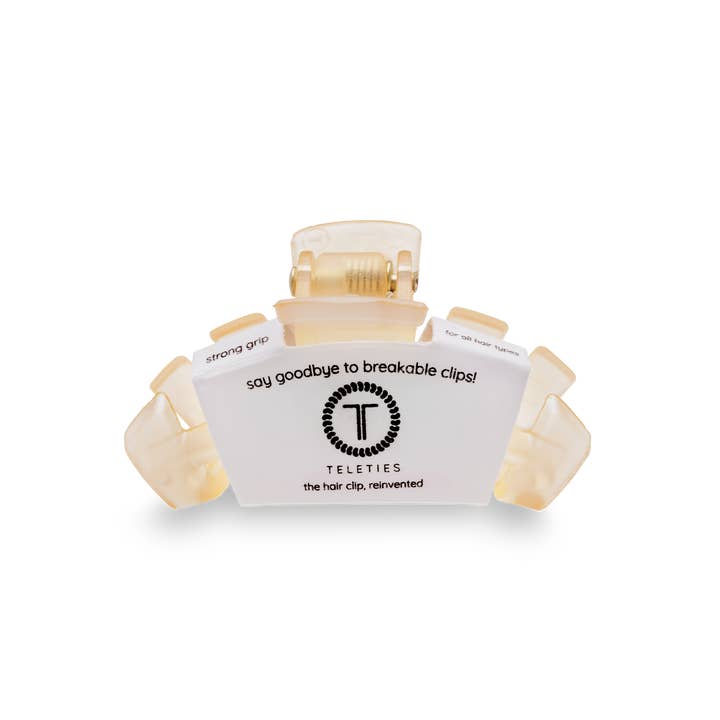 Almond Beige Teleties Hair Clip