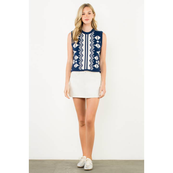 To The Mountains Knit Top