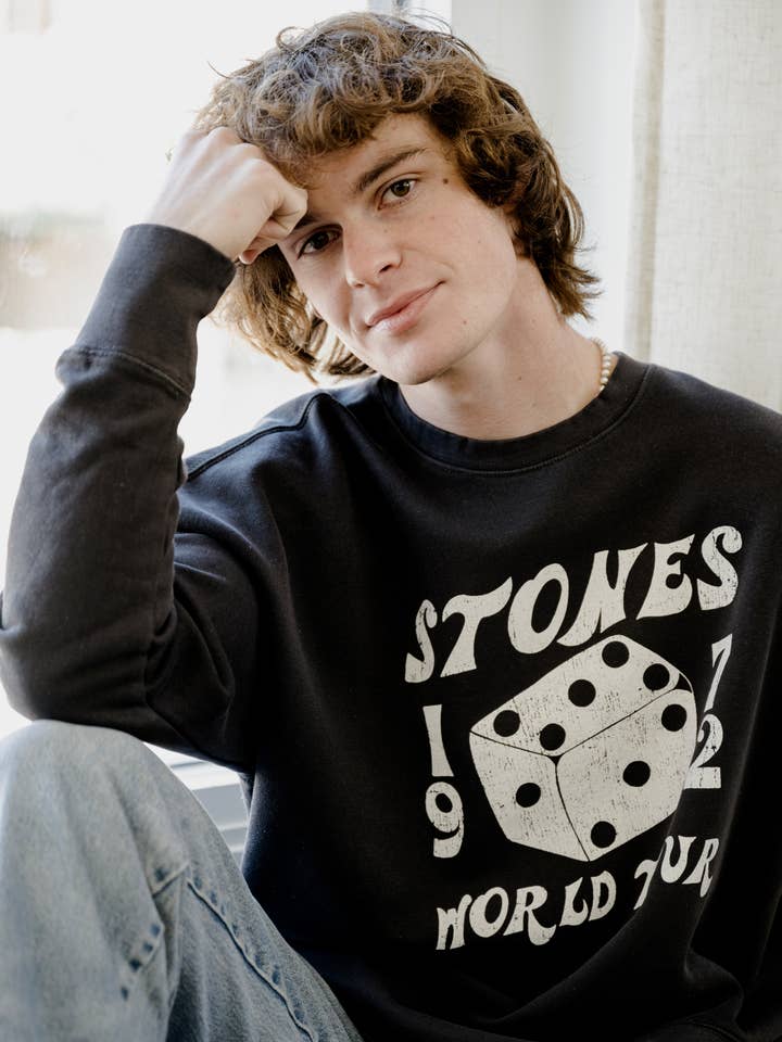Rolling Stones Dice Oversized Sweatshirt