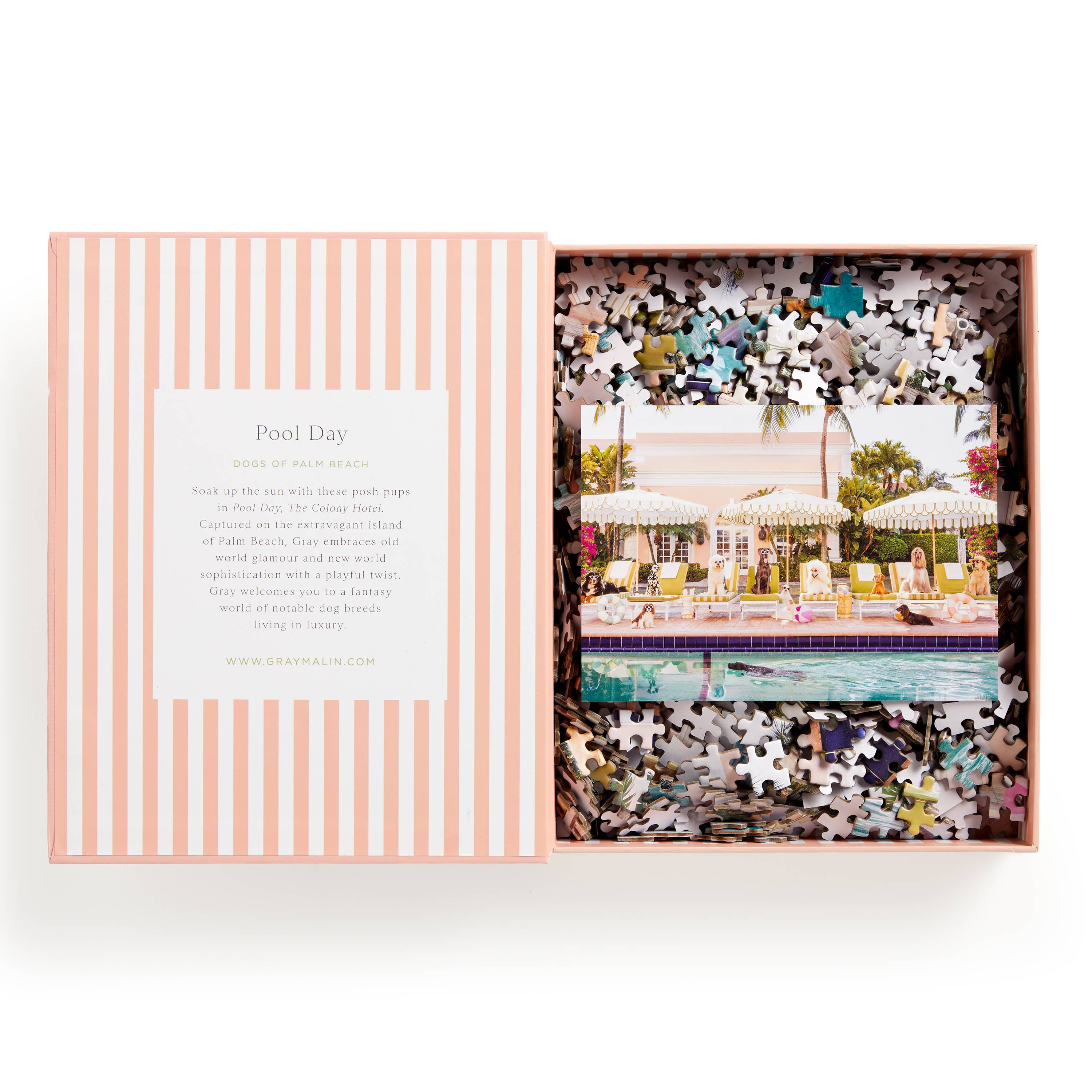 Palm Beach Gray Malin 1000 Piece Book Puzzle