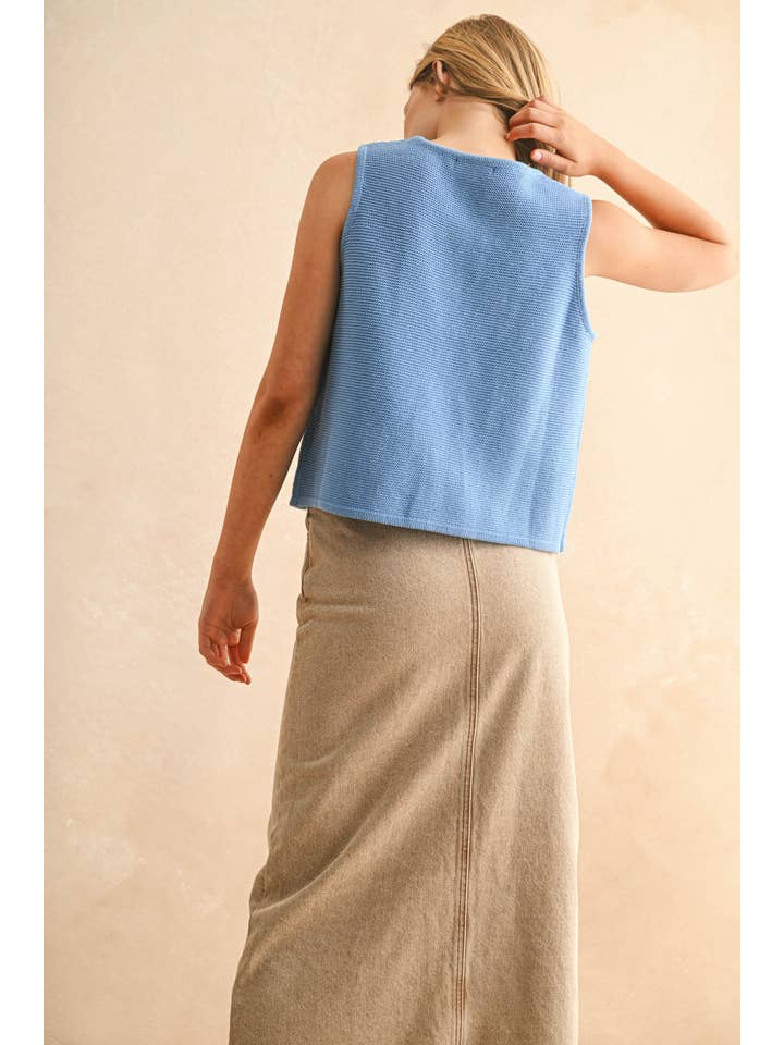 Morning Sky Knit Vest