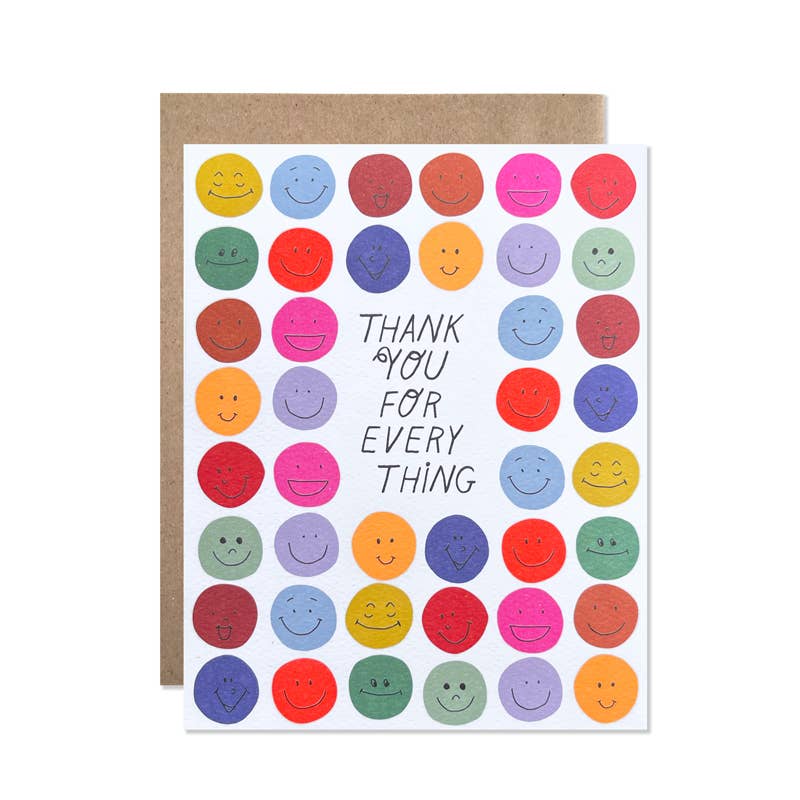 Thank You For Everything Smileys Set