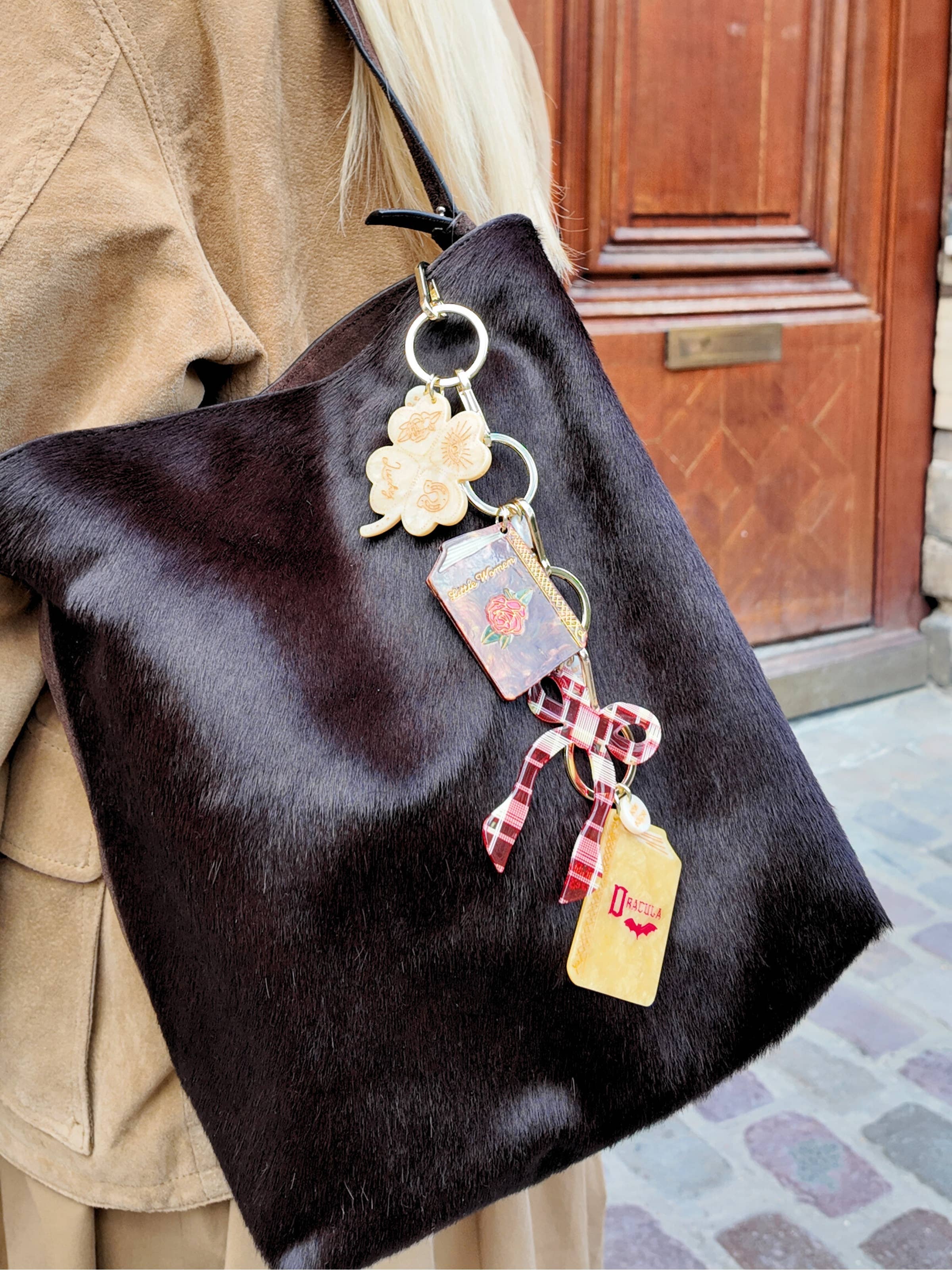 Coquette Bow Bag Charm