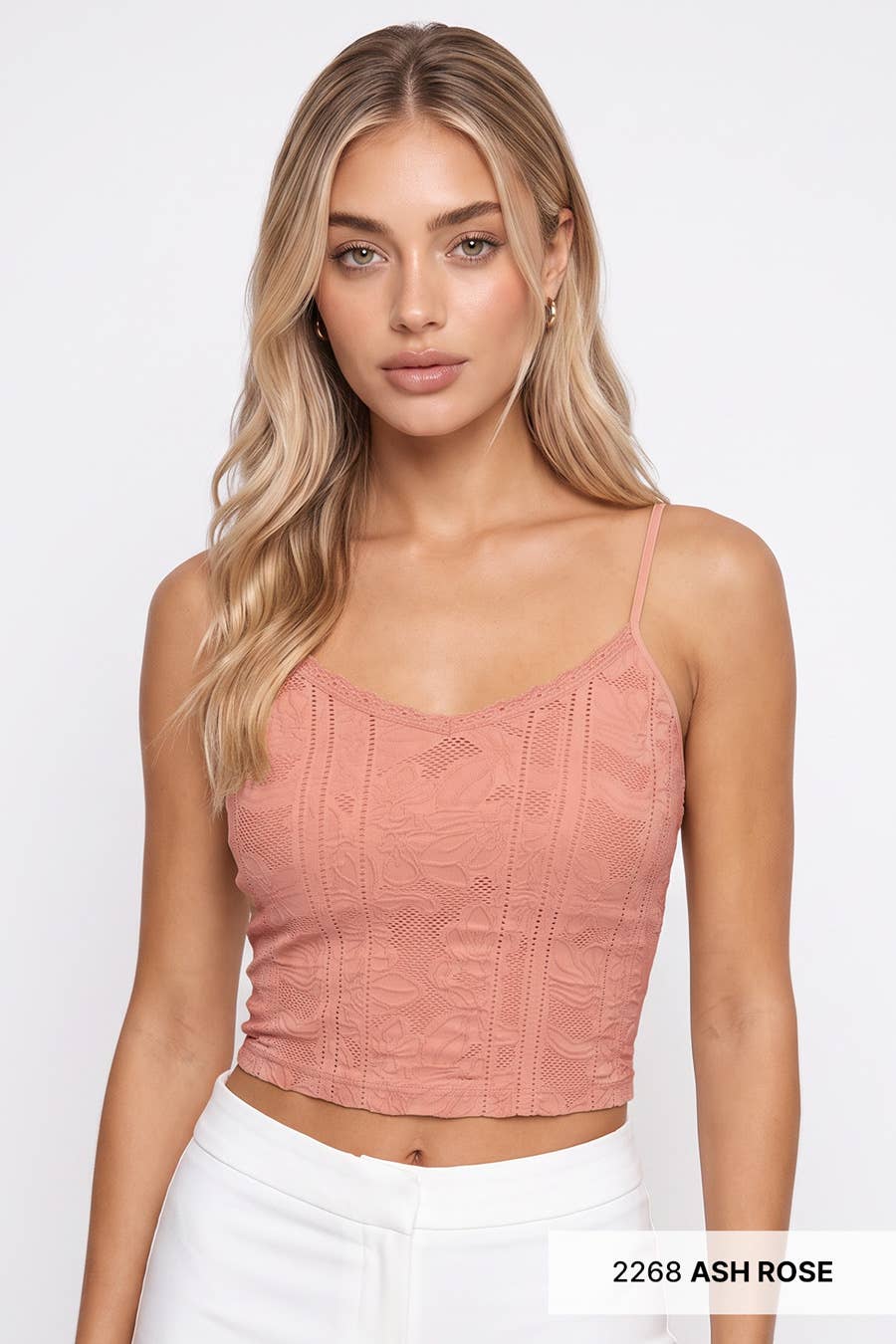 Double Lace Trim Cami
