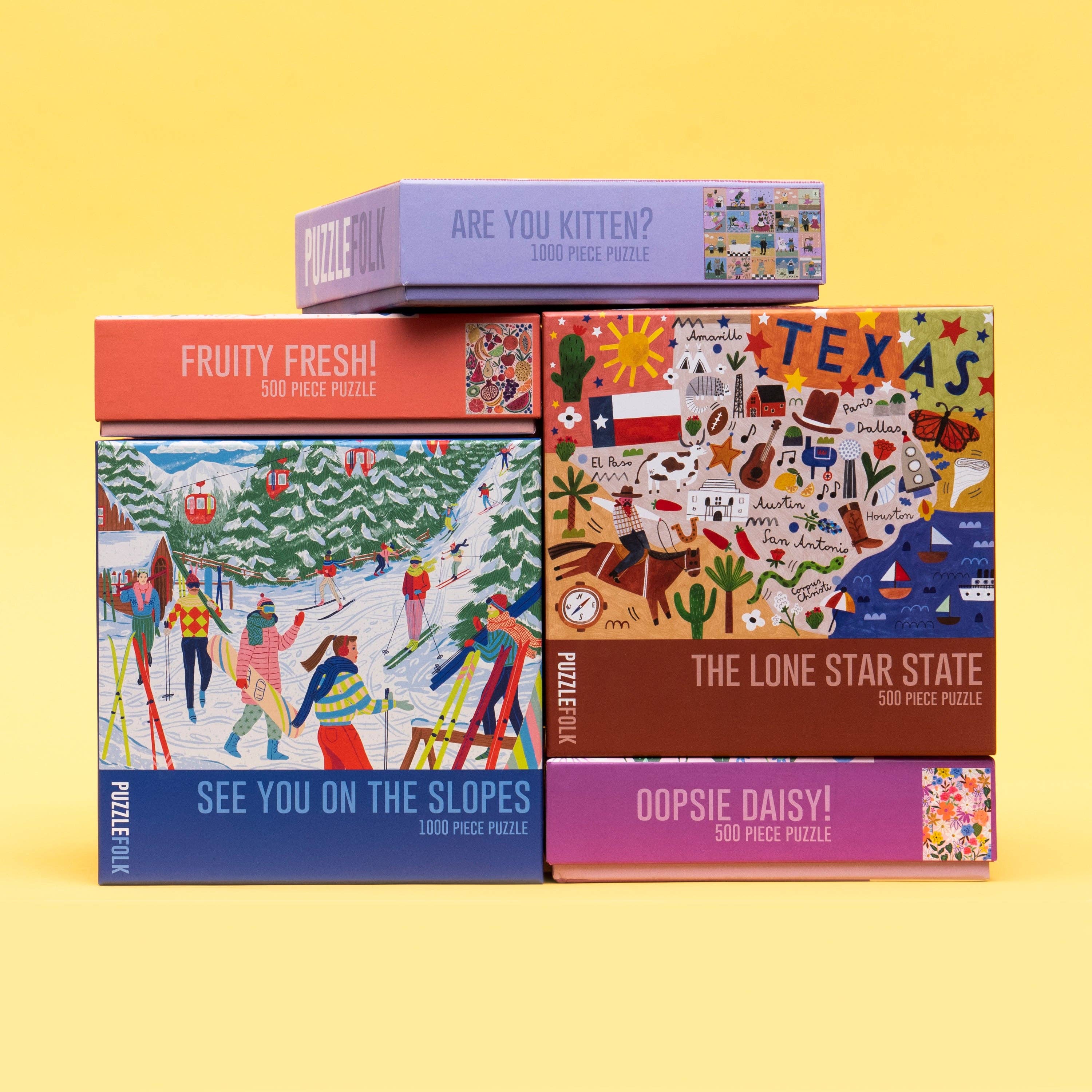 The Lone Star State 500 Piece Puzzle