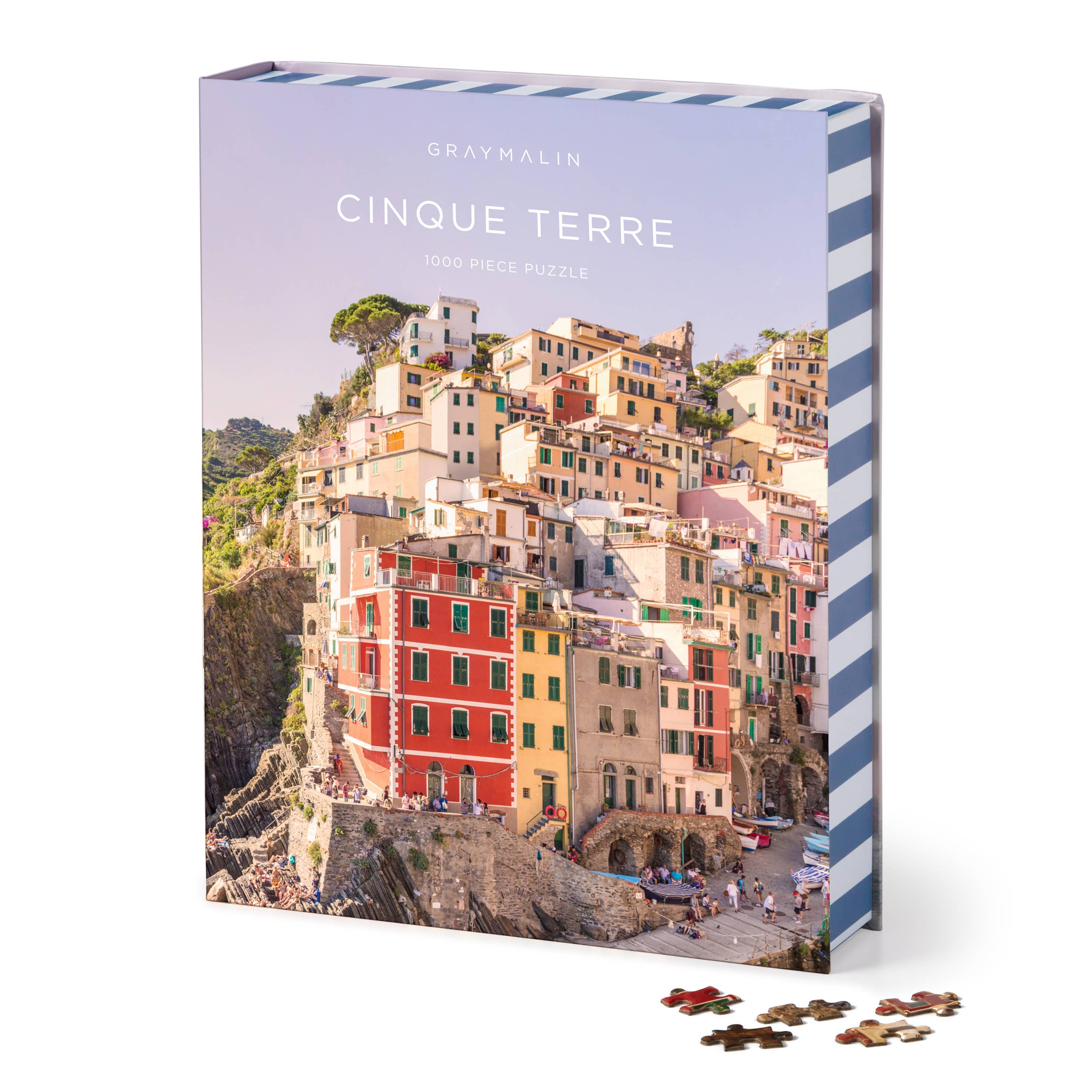 Cinque Terre Gray Malin 1000 Piece Book Puzzle