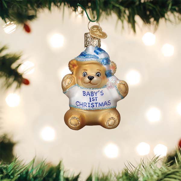 Baby's First Teddy Bear Ornament
