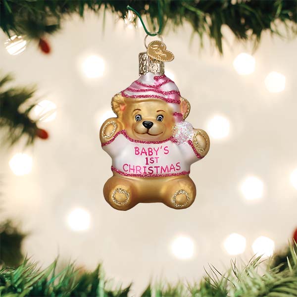 Baby's First Teddy Bear Ornament