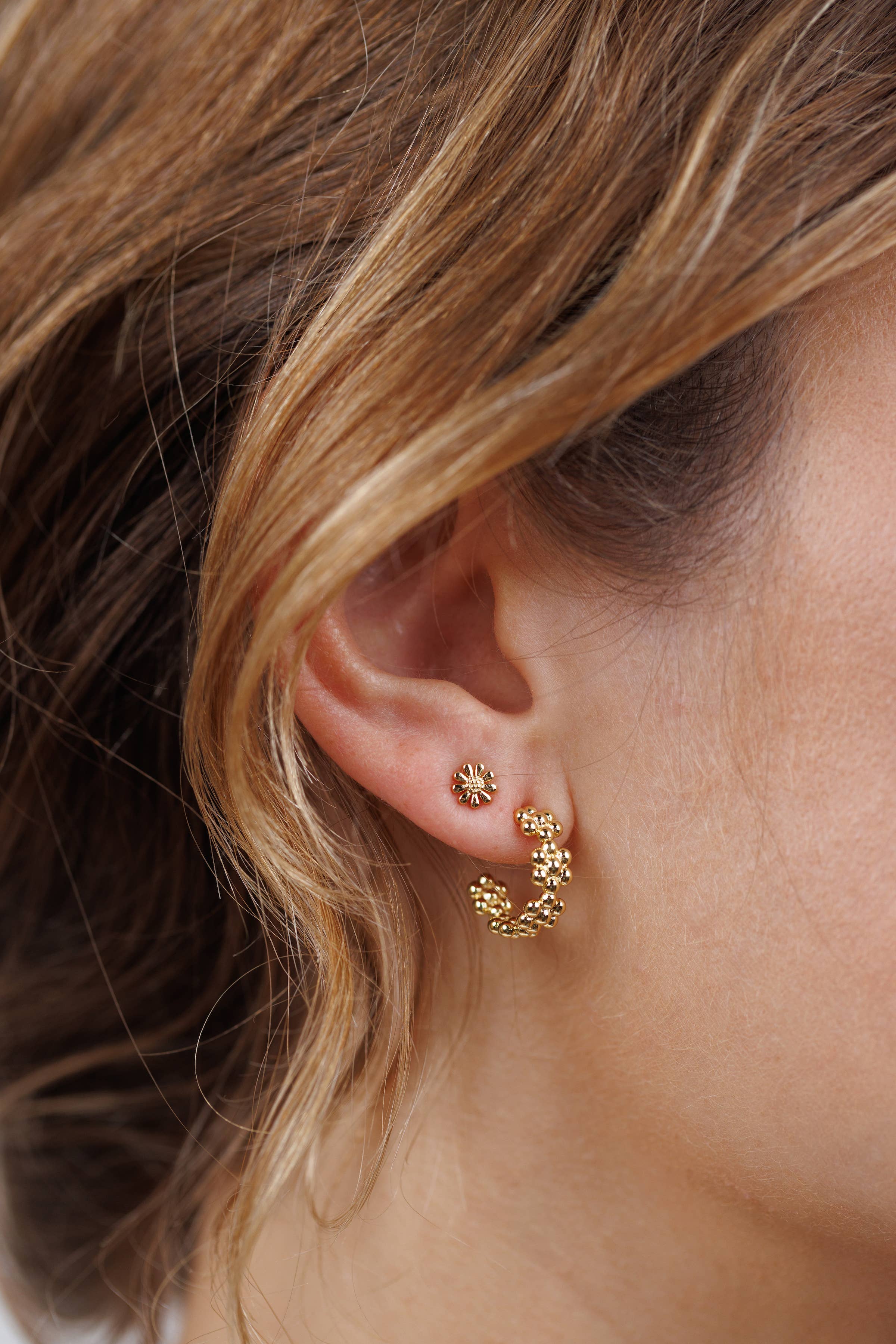 Petite Daisy Stud Earrings