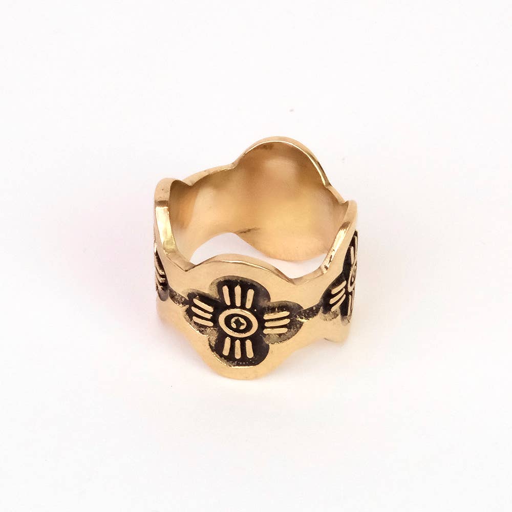 Gladys Brass Bandana Slide