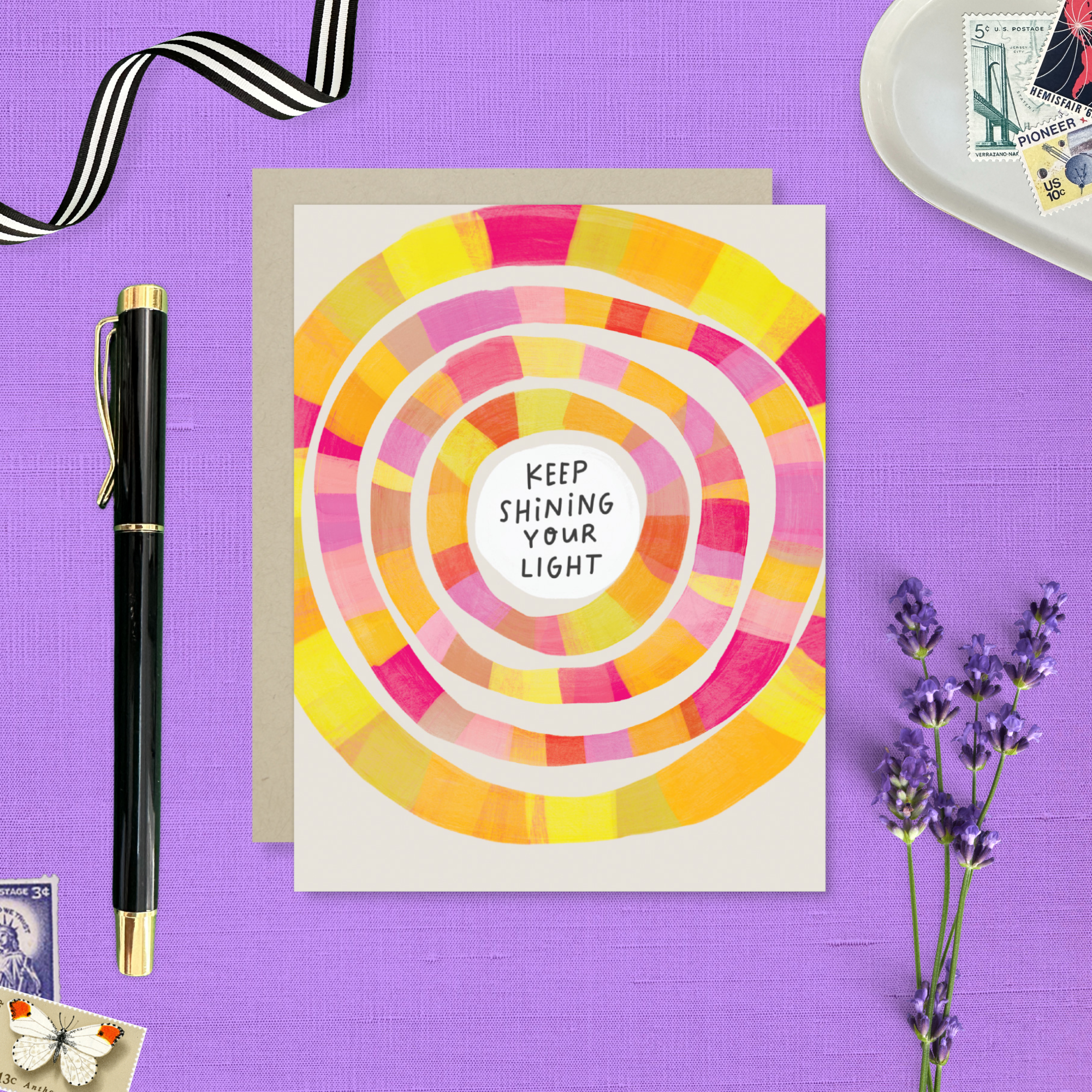 Keep Shining Your Light Card
