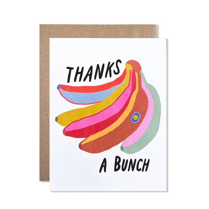 Thanks a Bunch Greeting Card