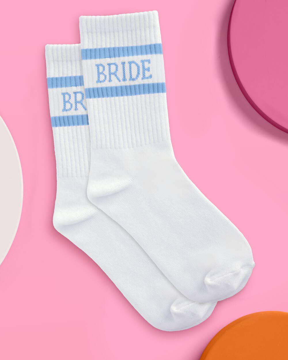 Something Blue Bride Socks