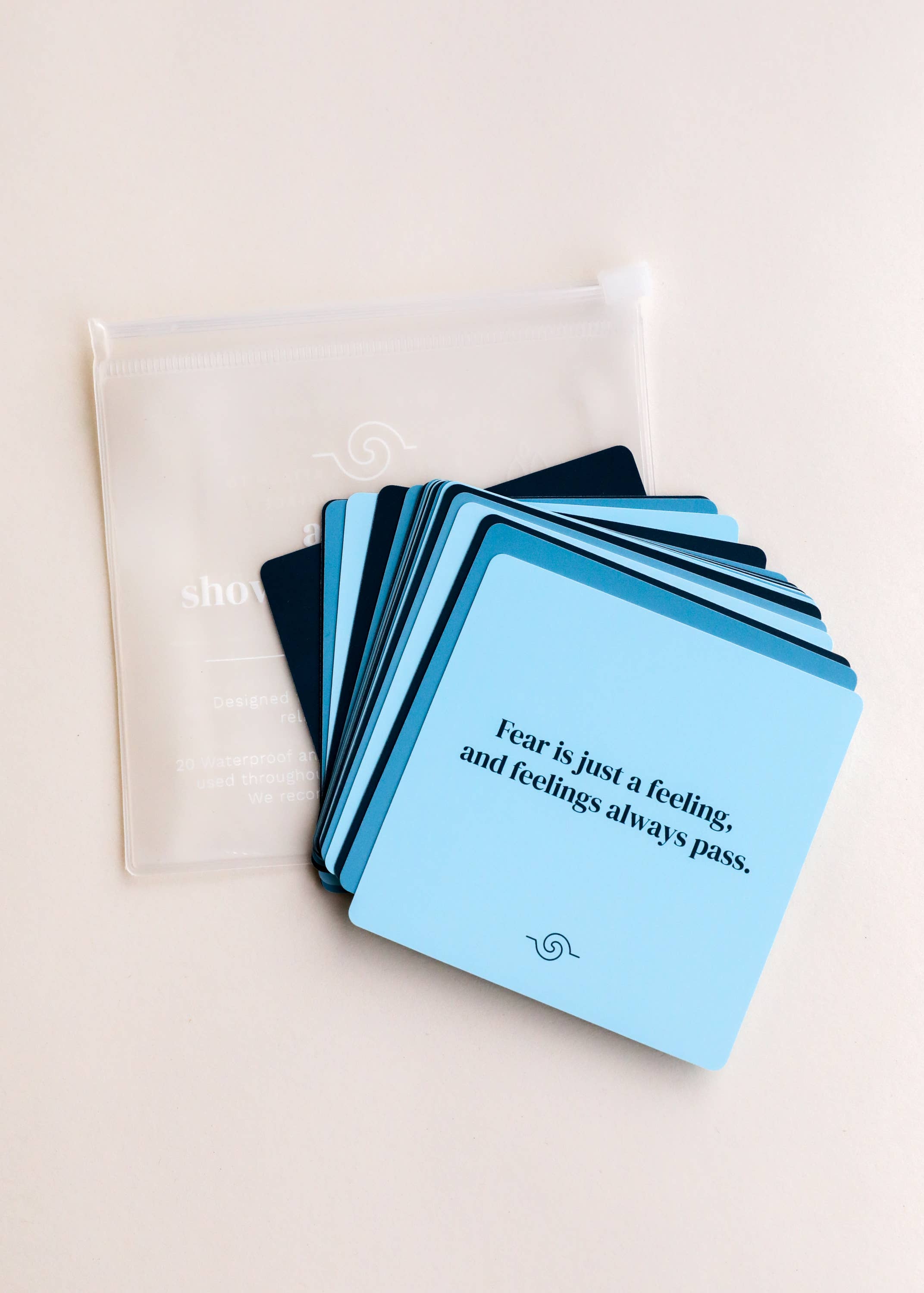 Anxiety Shower Affirmation™ Cards