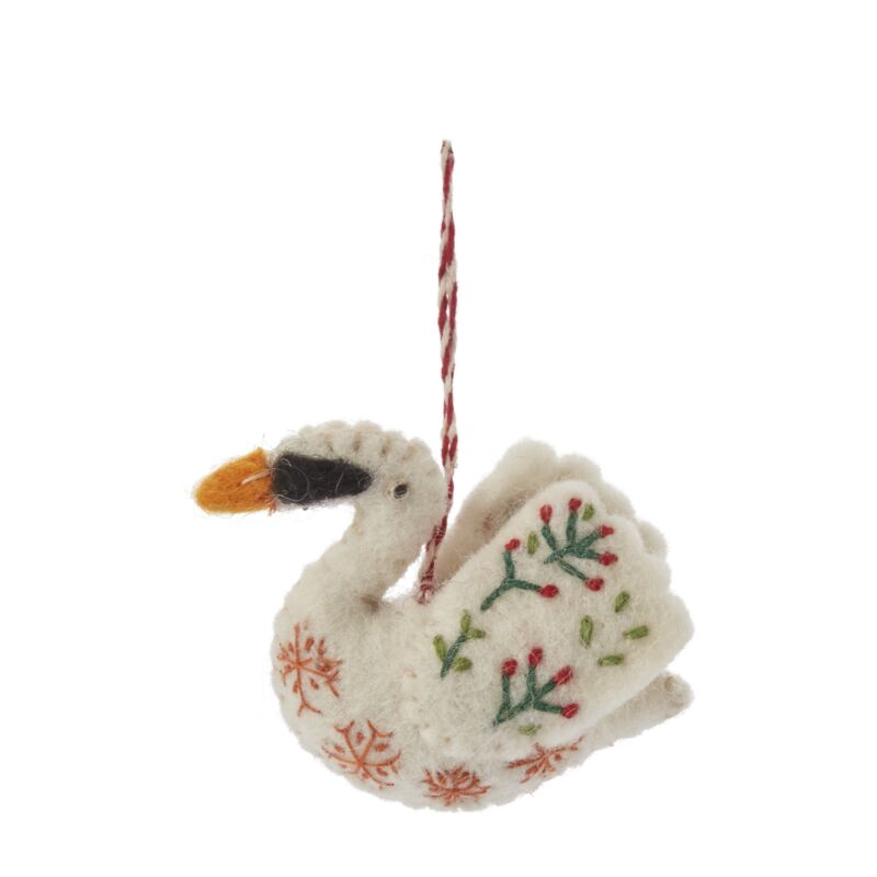 Lakewood Critter Ornament - Swan
