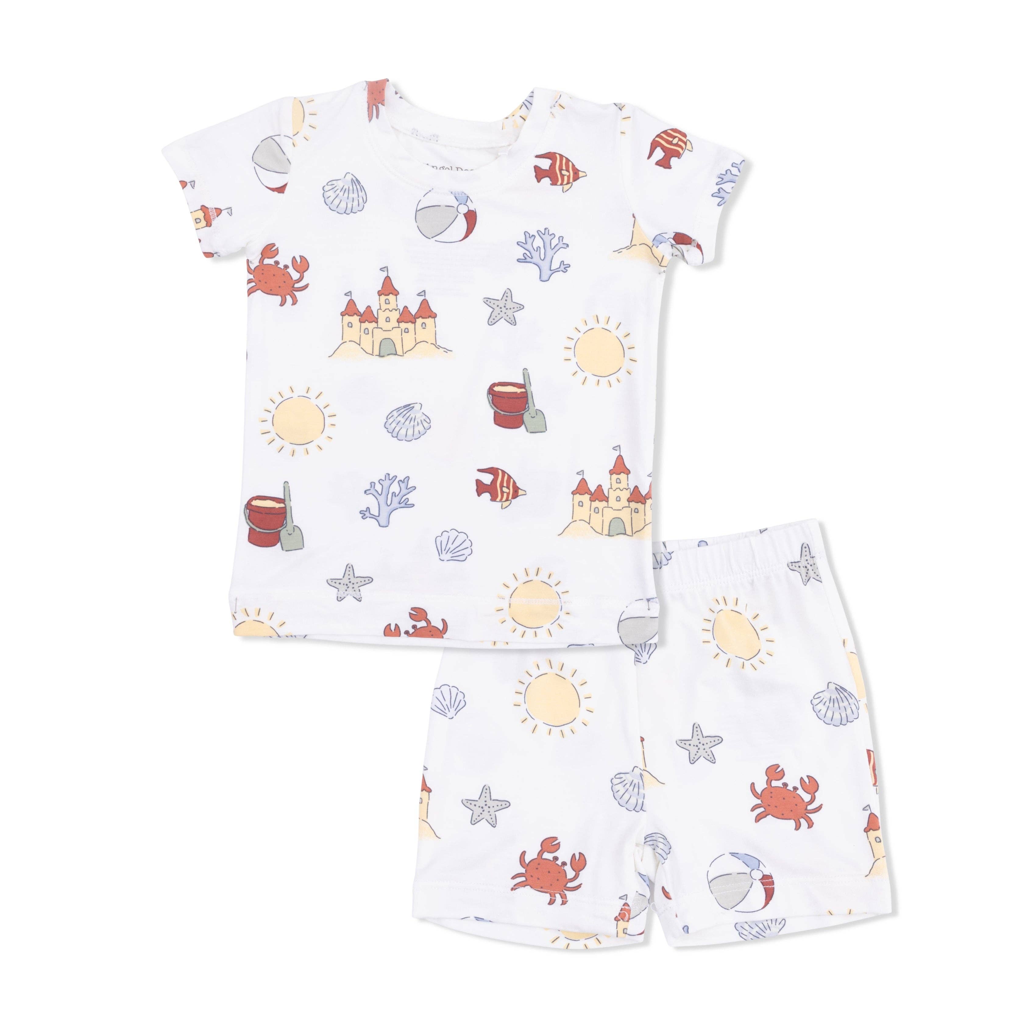 Sunny Sandcastles Loungewear Short Set *FINAL SALE*