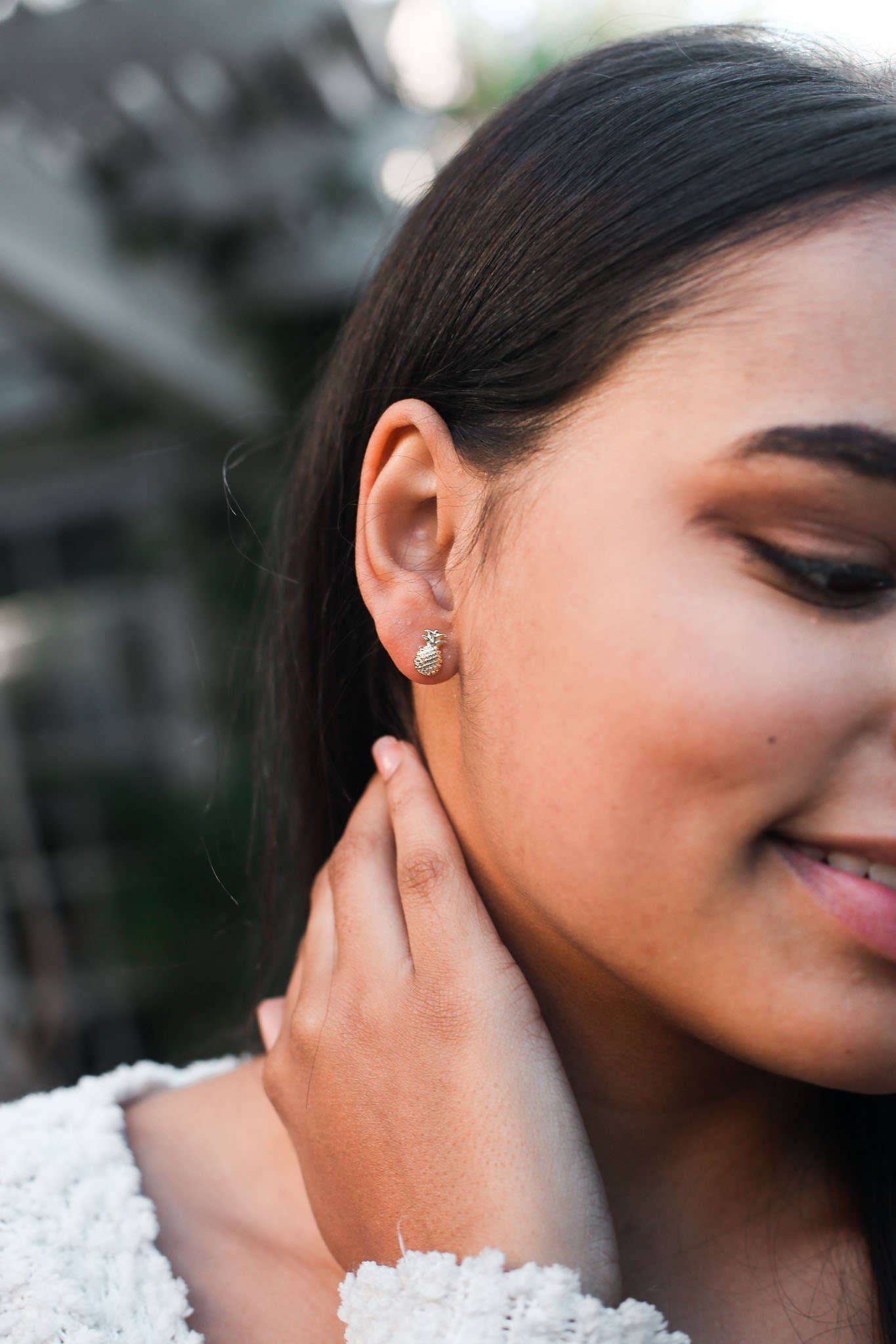 You're So Sweet New Moon Gold Earrings