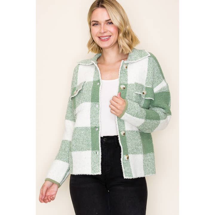 Easy Ride Plaid Shacket