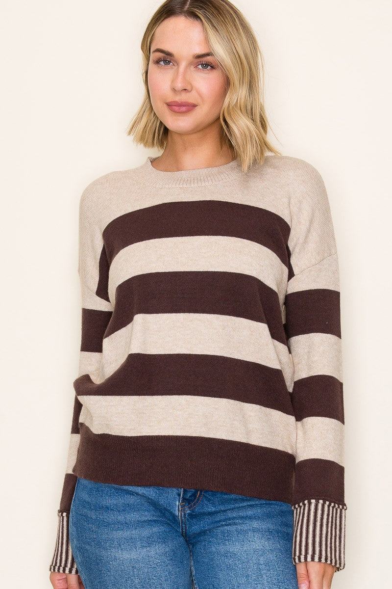 Bold Striped Sweater
