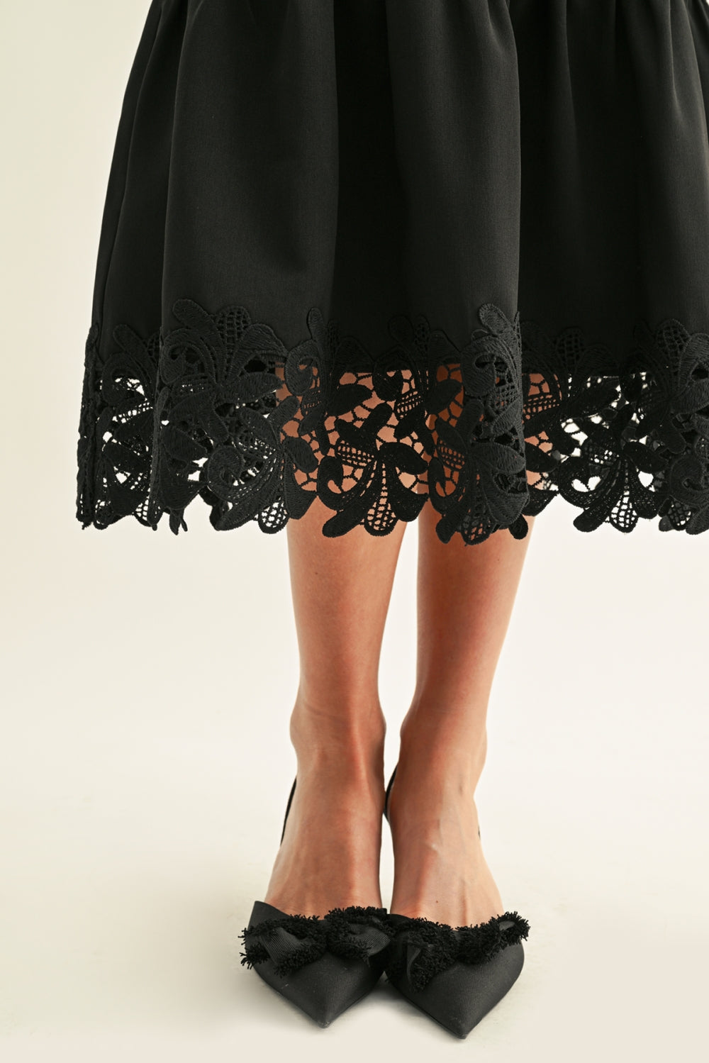 Davina Lace Midi Dress