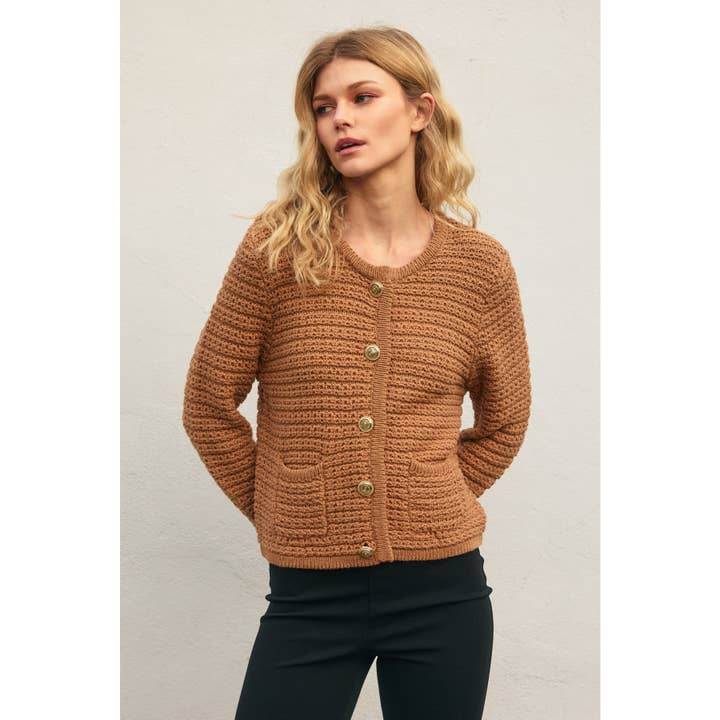 Oh So Refined Knitted Cardigan *FINAL SALE*