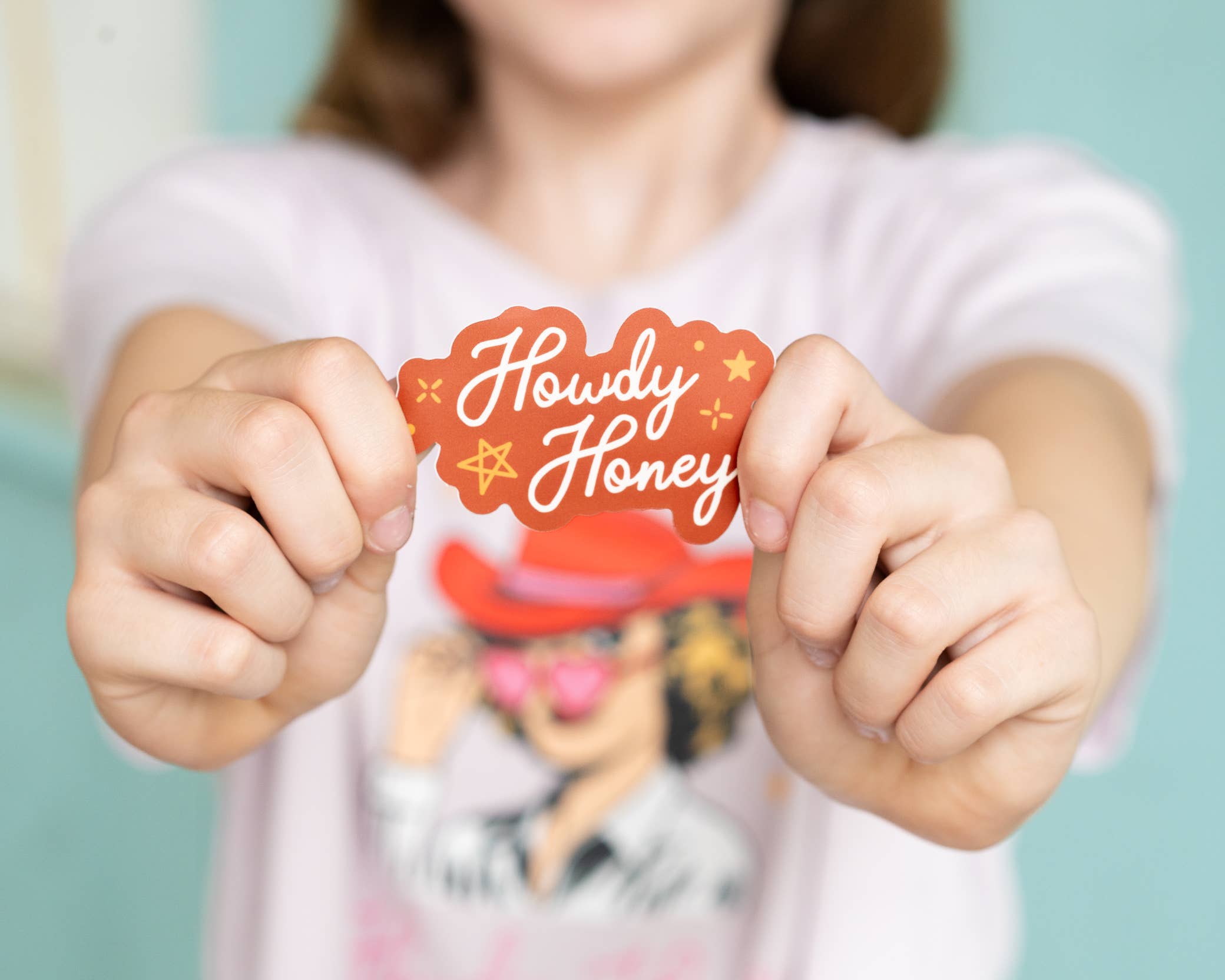 Howdy Honey Sticker