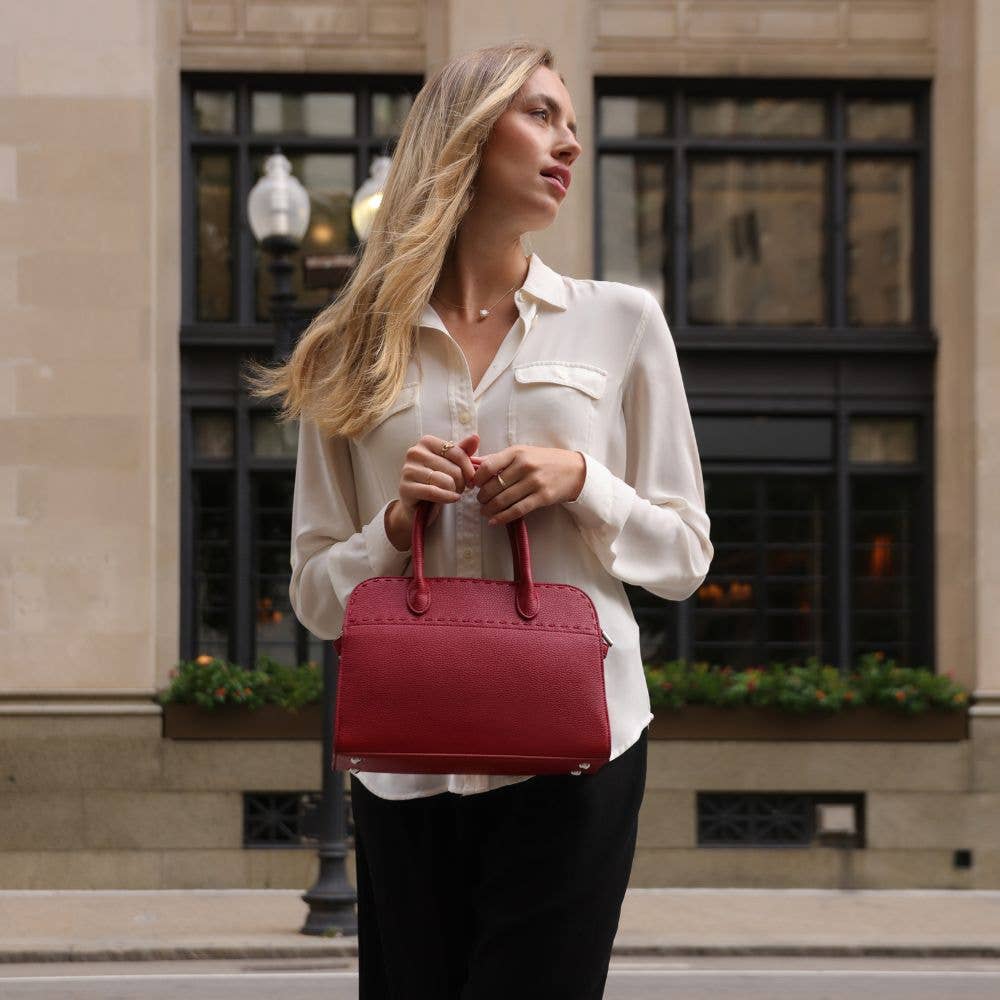 Marlo Bone Recycled Vegan Crossbody Bag