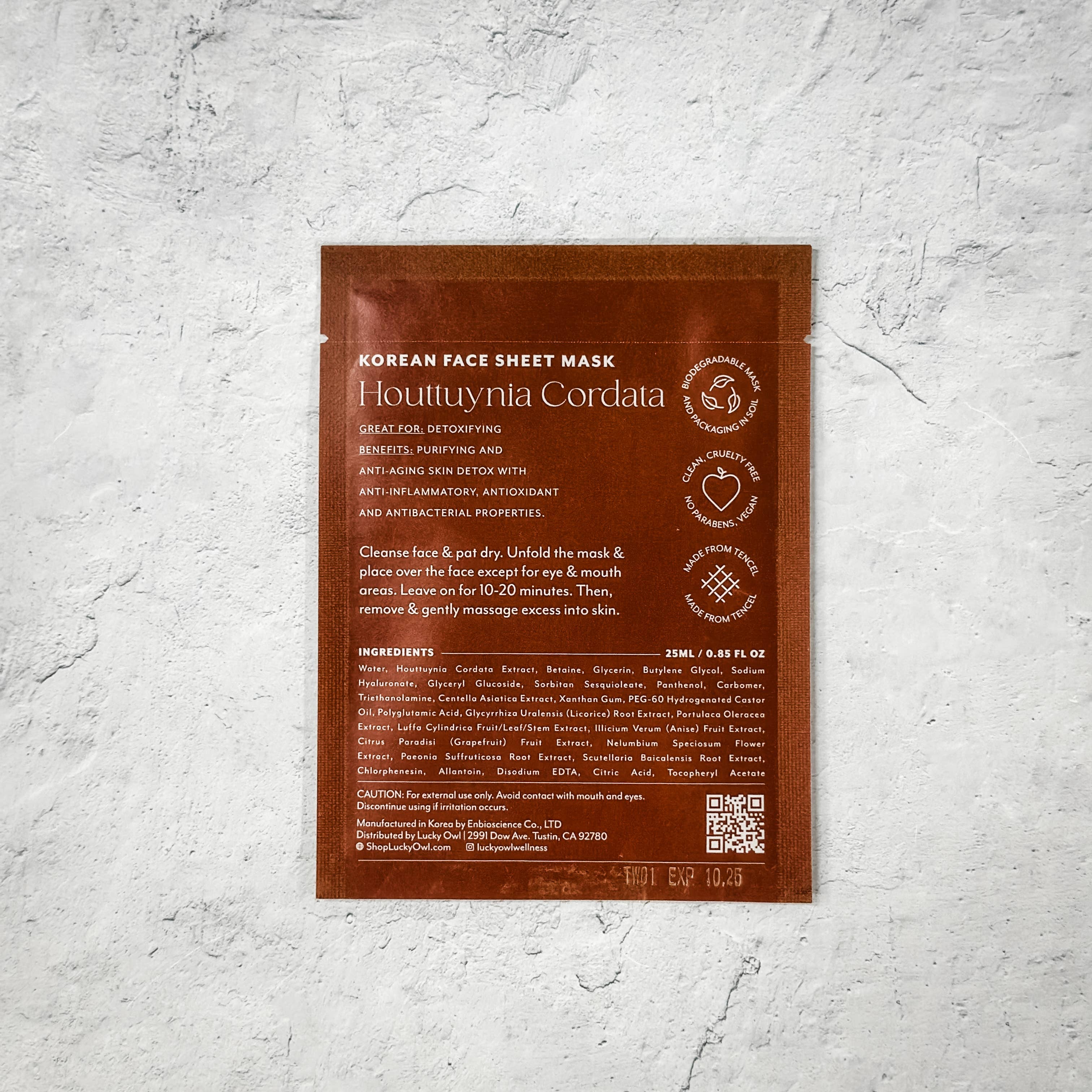 Make Today Amazing Korean Sheet Mask