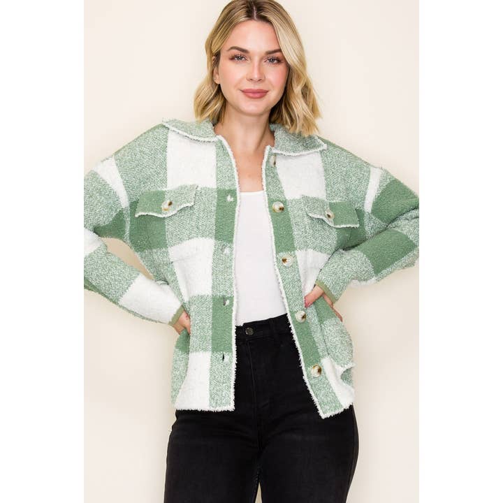 Easy Ride Plaid Shacket