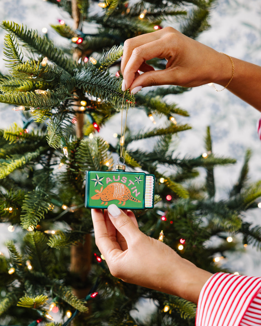 Austin Matchbook Ornament