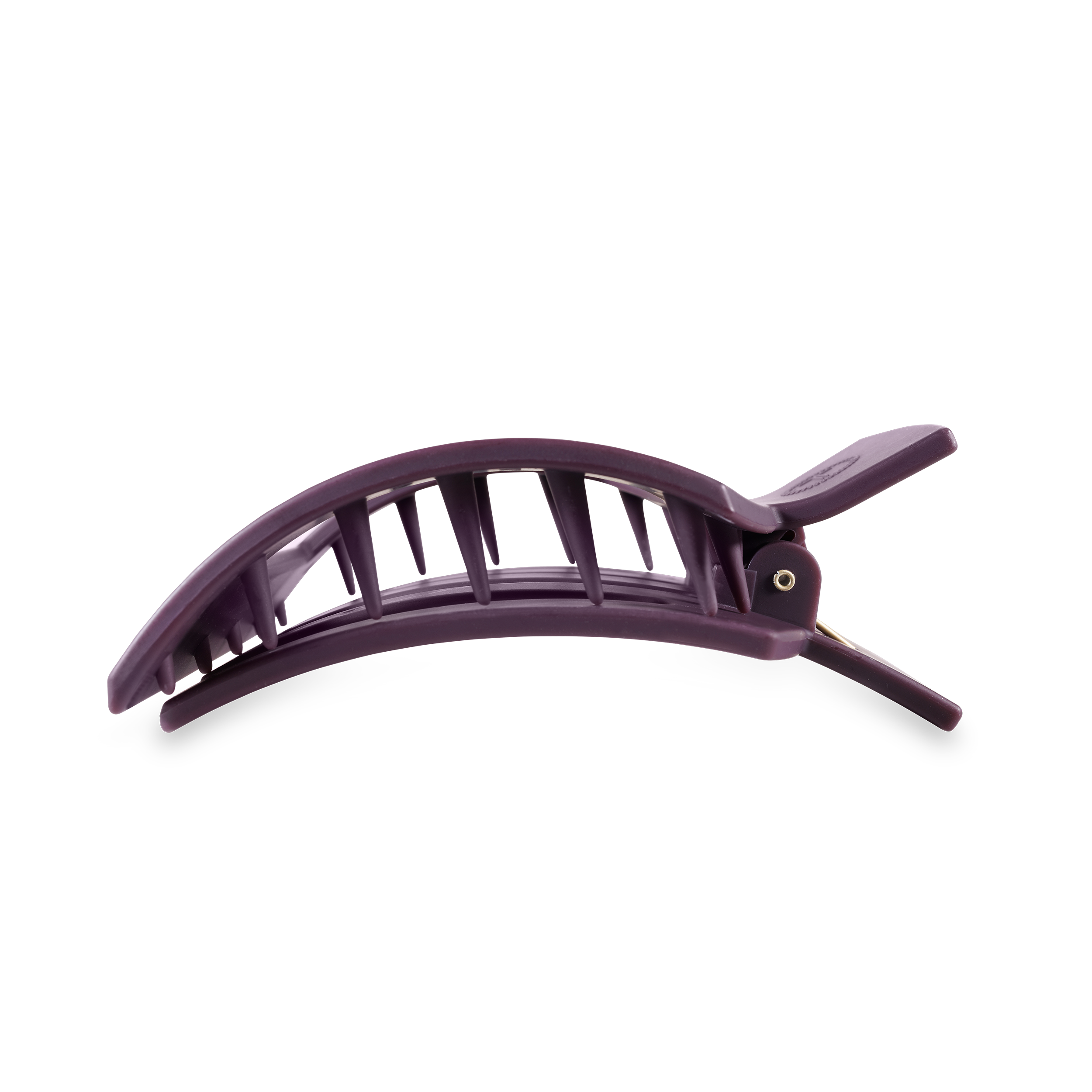 Burgundy Bliss Square Flat Hair Clip