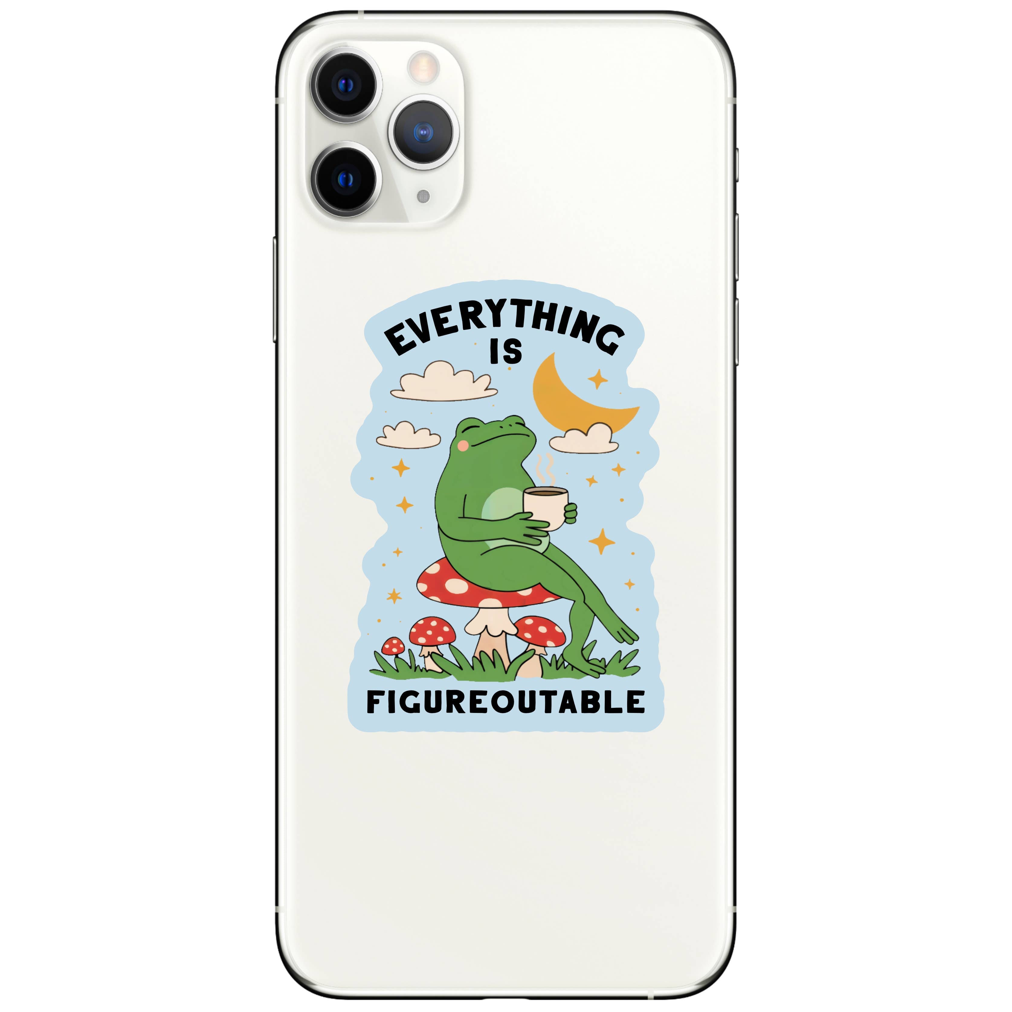 Figureoutable Frog High Quality Vinyl Sticker