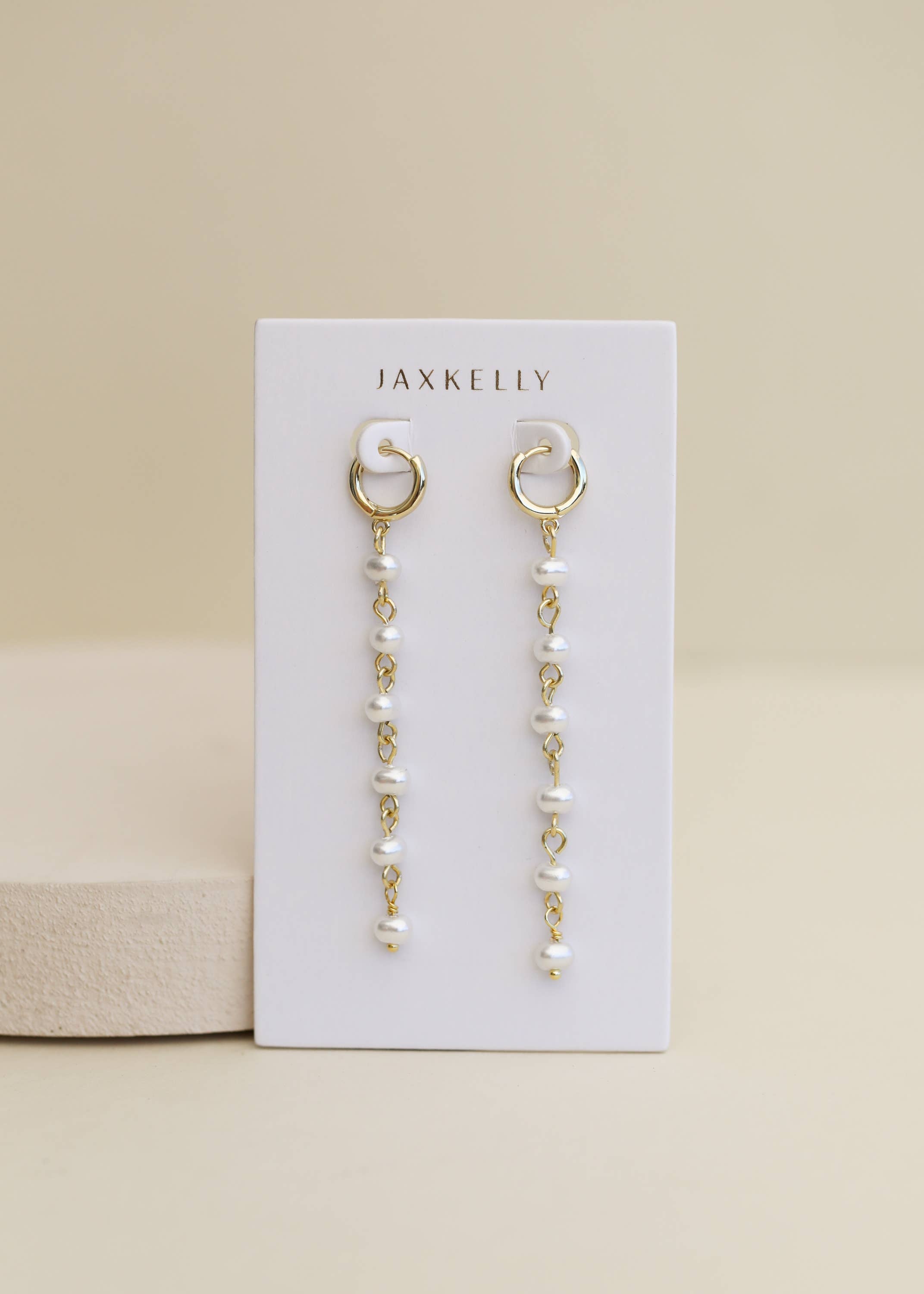 Multi Pearl Drop Earrings