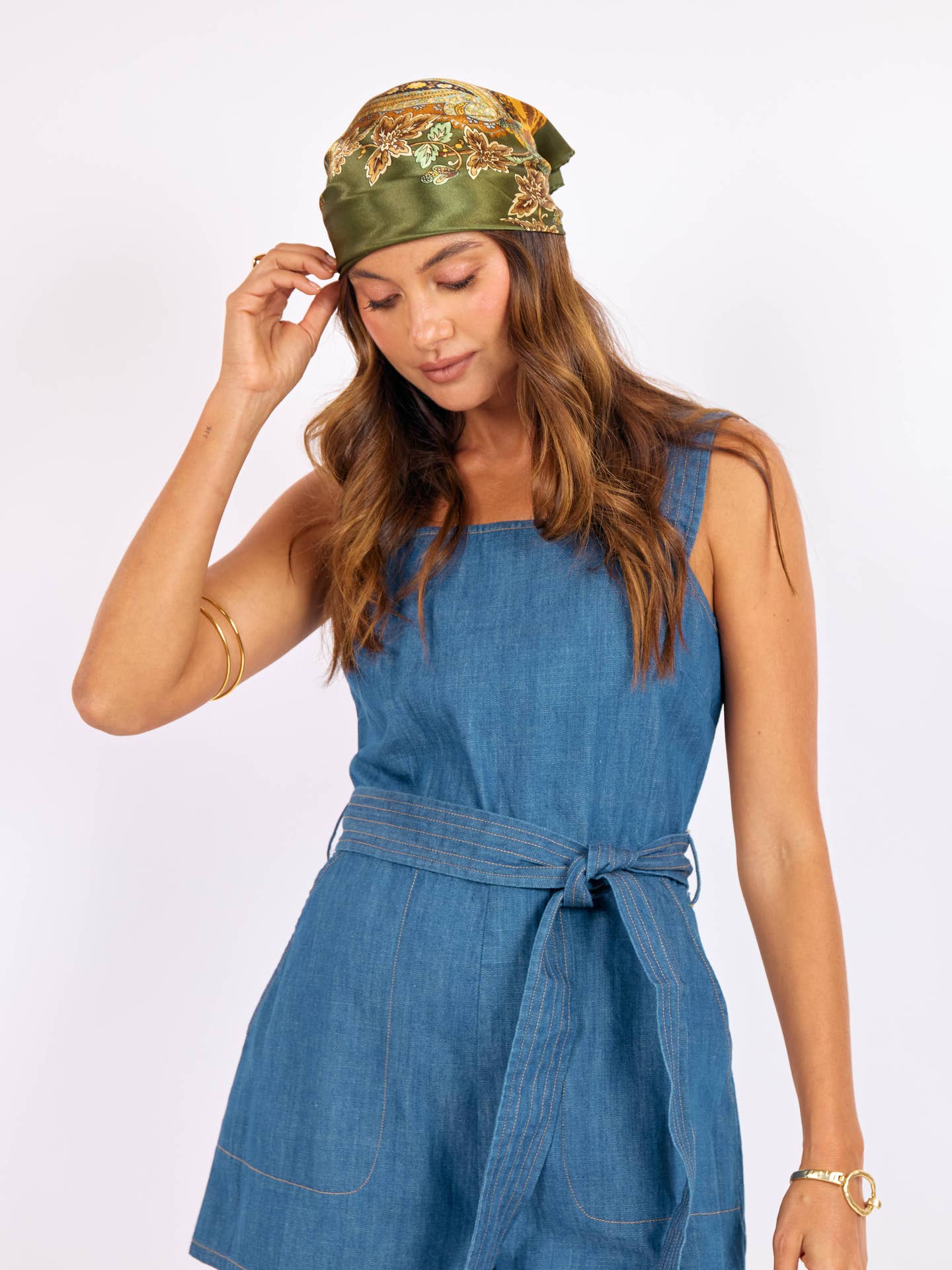 Palo Verde Denim Romper *FINAL SALE*