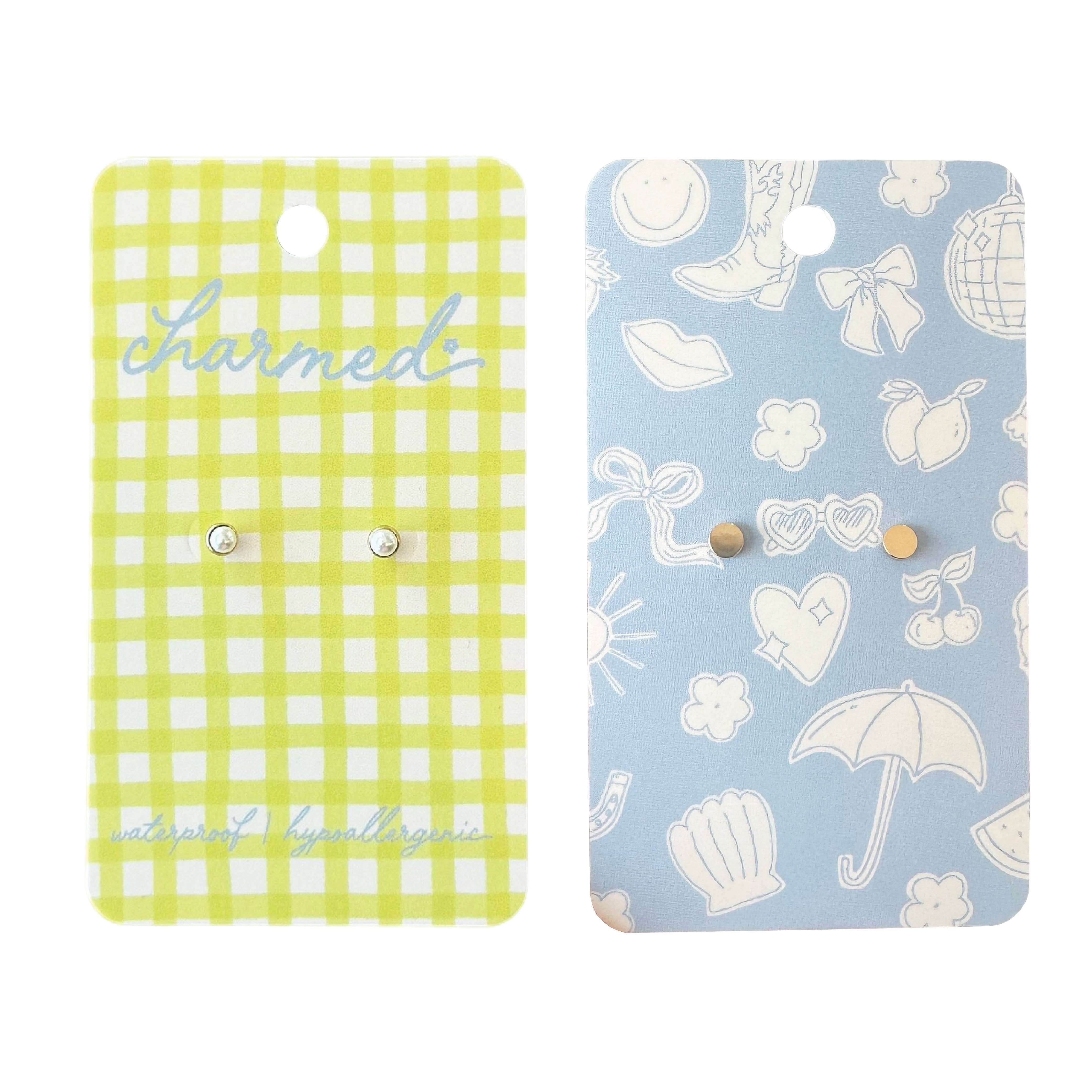 Pearls | Hypoallergenic & Screw-back