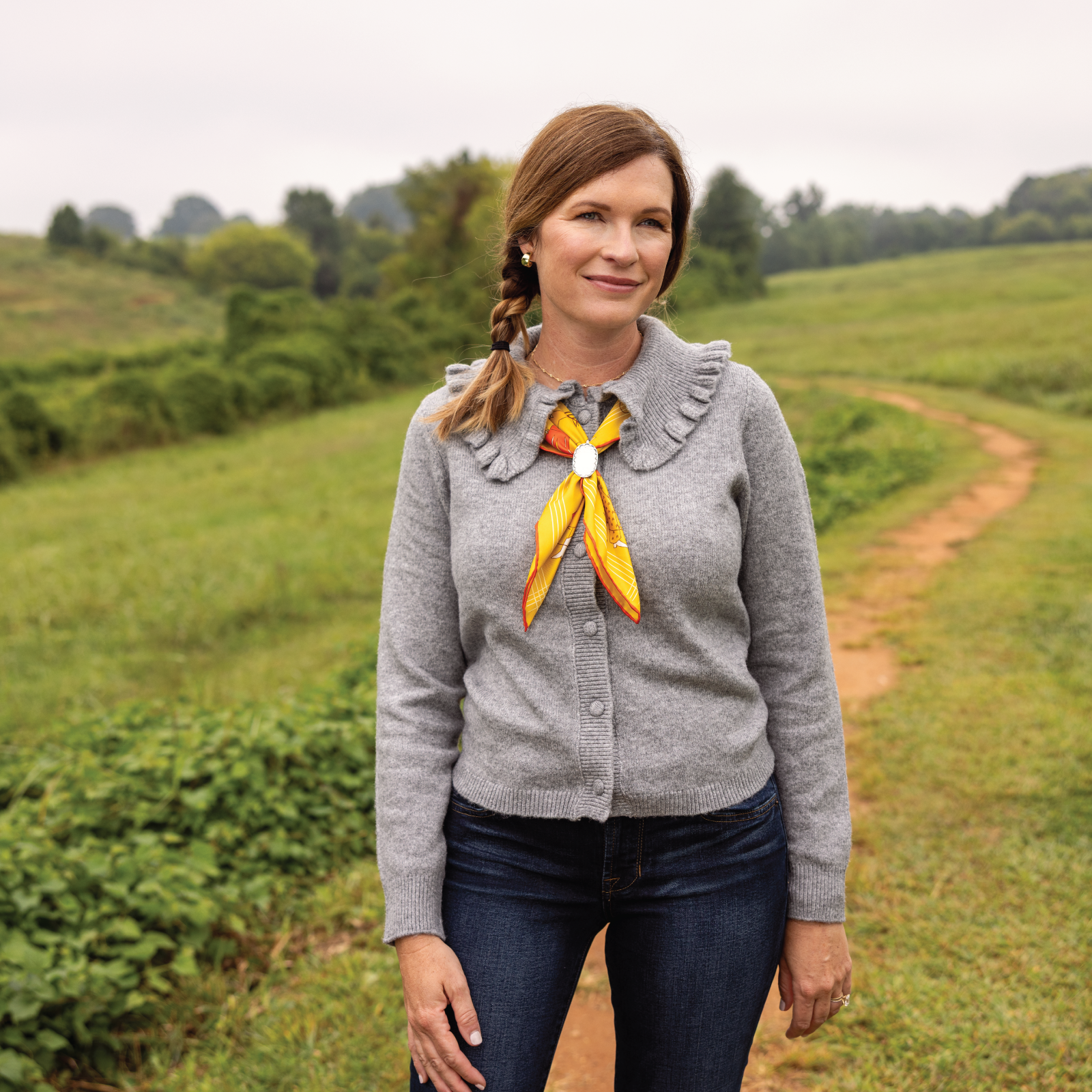 Buck Up Buckaroo Silk Scarf