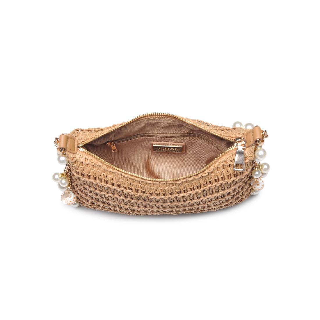 Steph Seashell Straw Bag - Natural