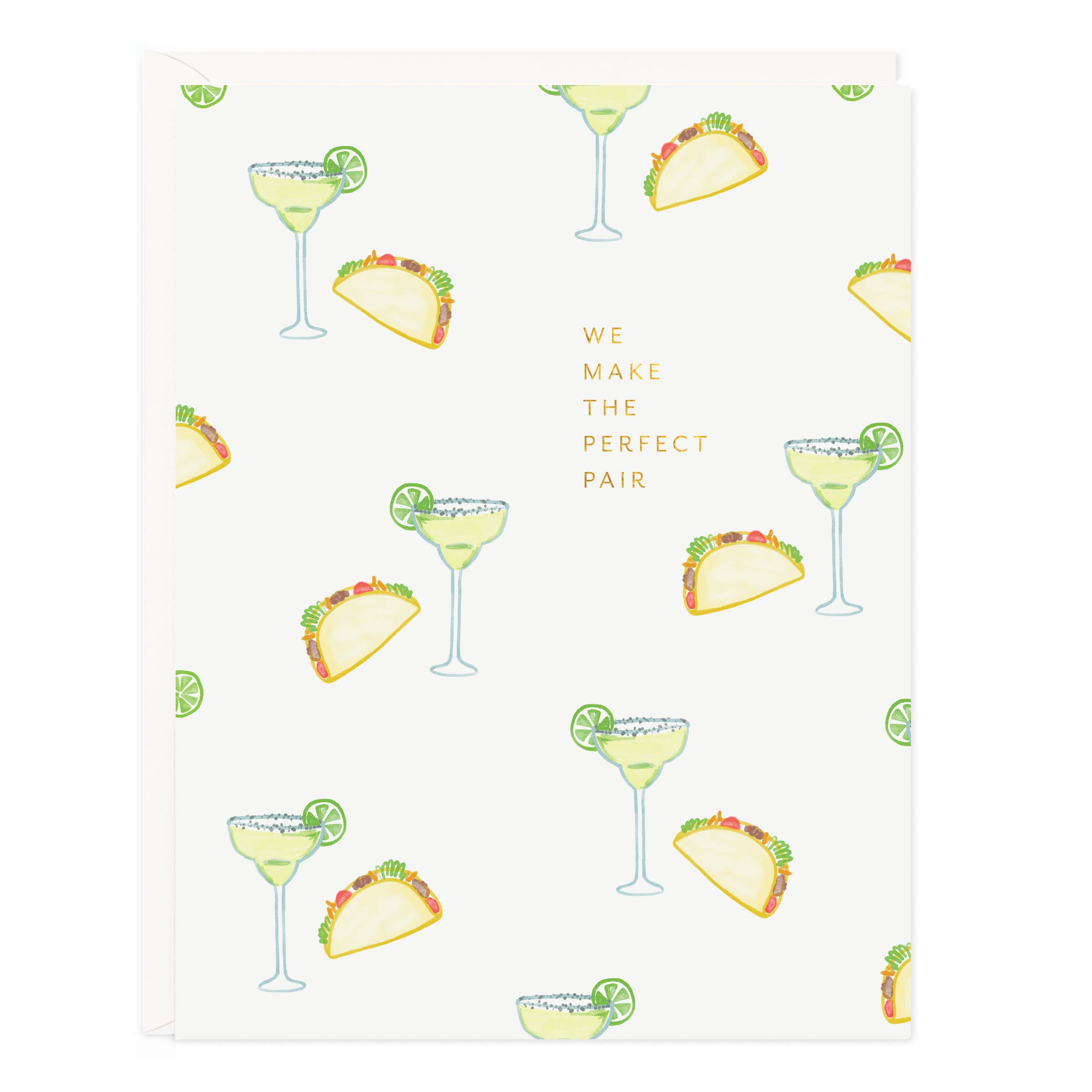Taco Marg Perfect Pair Card