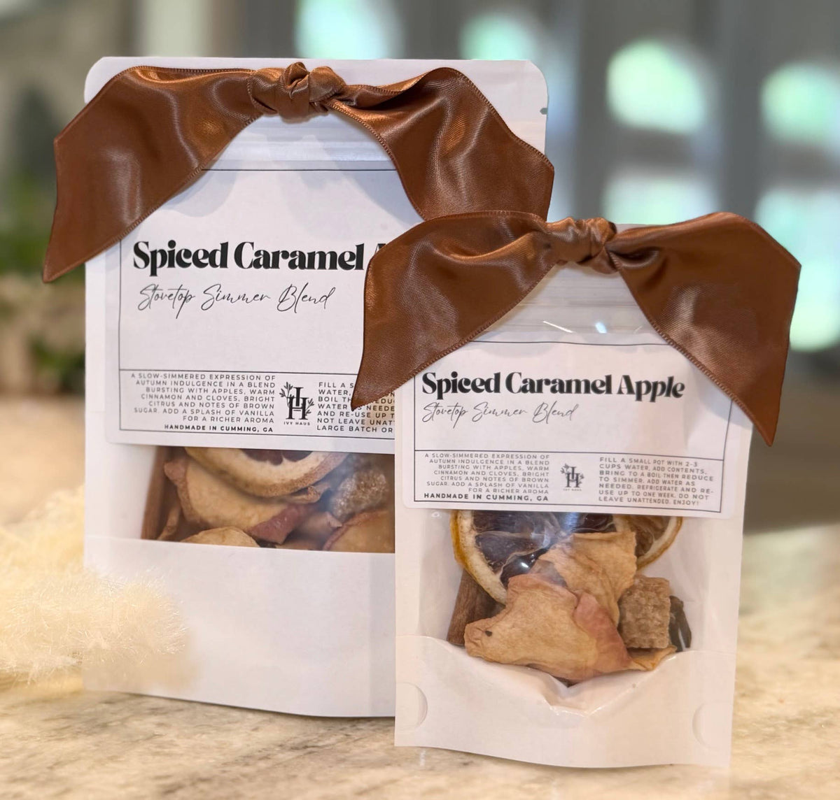 Spiced Caramel Apple Stovetop Simmer Potpourri