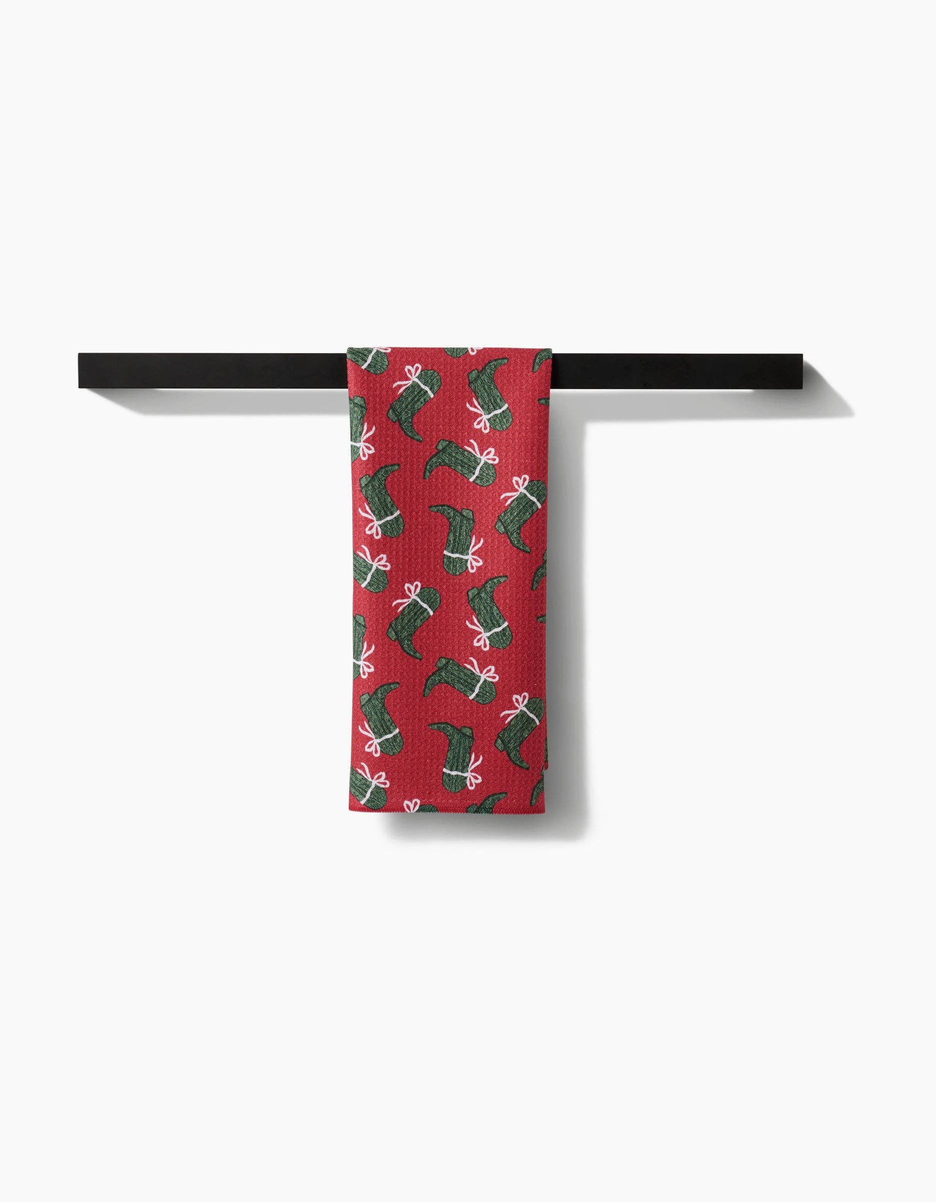 Merry Boots Tea Towel