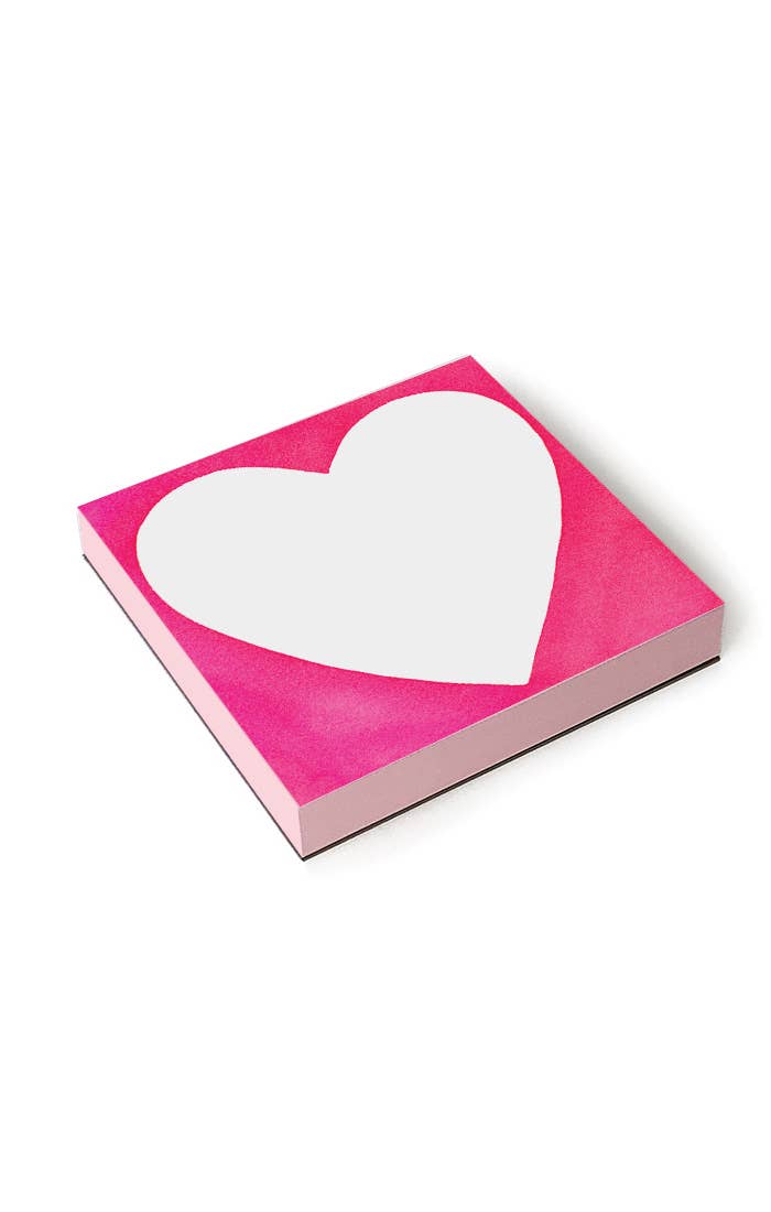 Chubby Heart Chunky Notepad