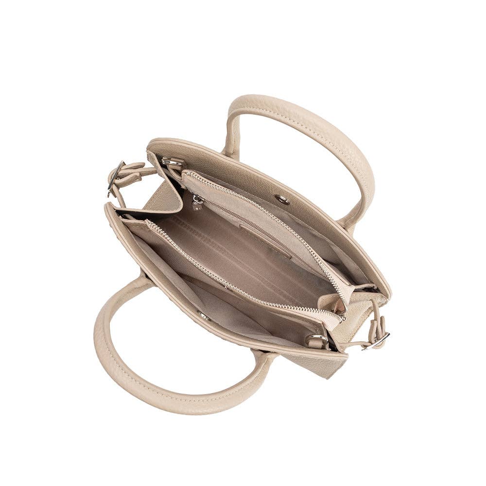 Marlo Bone Recycled Vegan Crossbody Bag