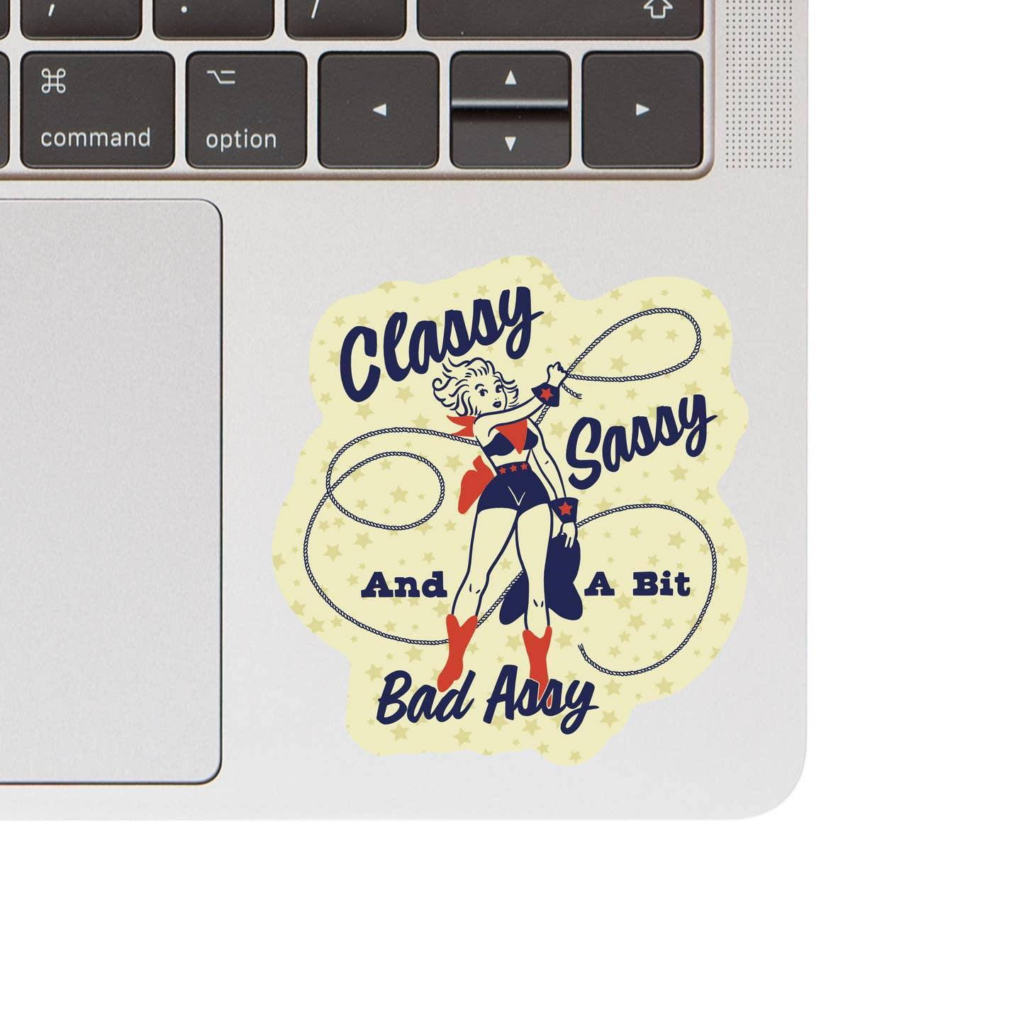 Sassy Swear Cowgirl Western Vinyl Sticker
