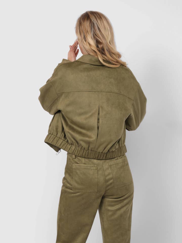 Tuscany Faux Suede Jacket