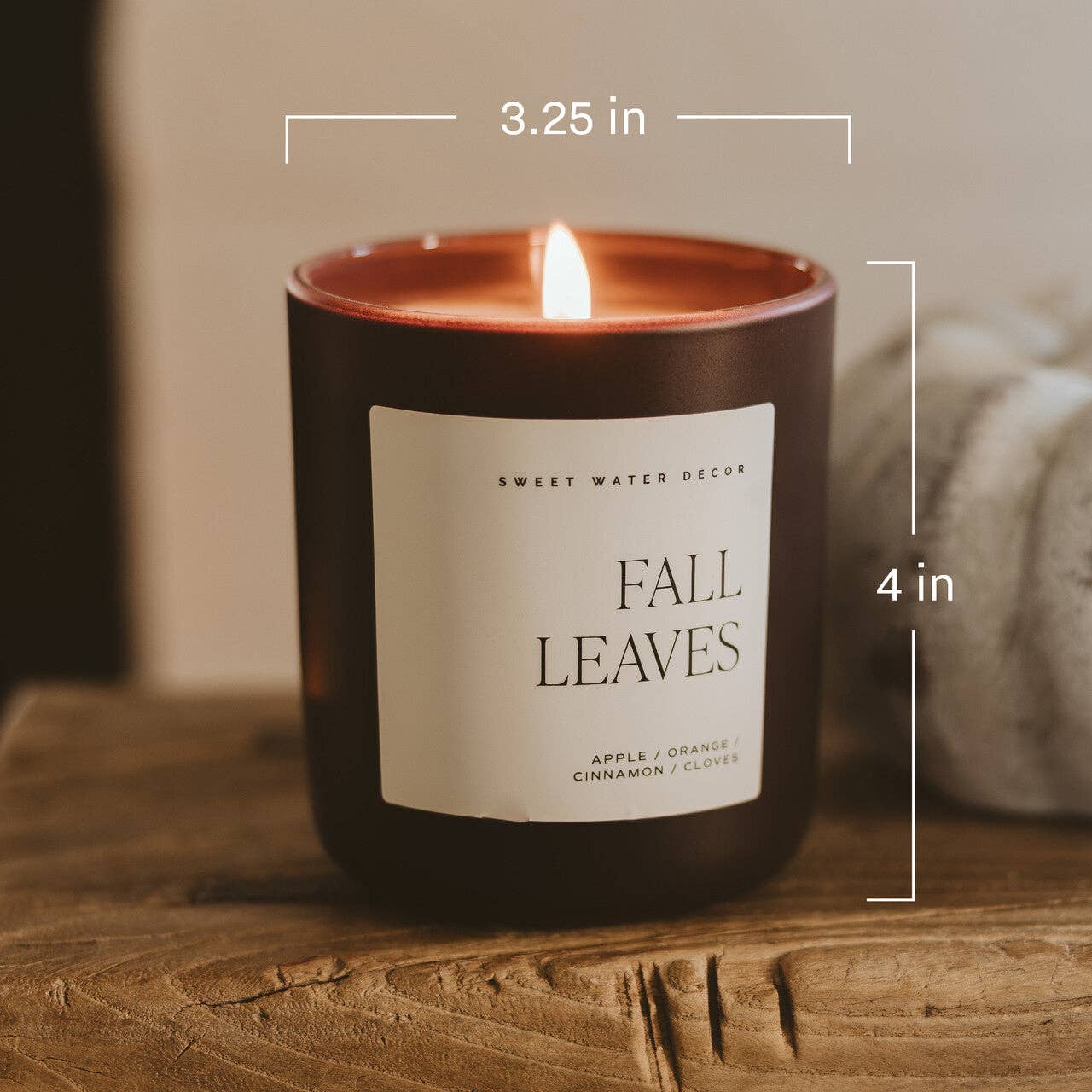 Warm and Cozy Soy Candle
