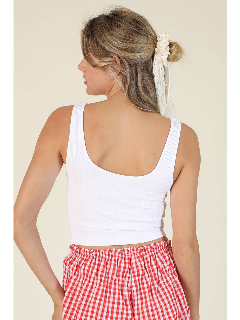Reversible Ribbed Crop Top