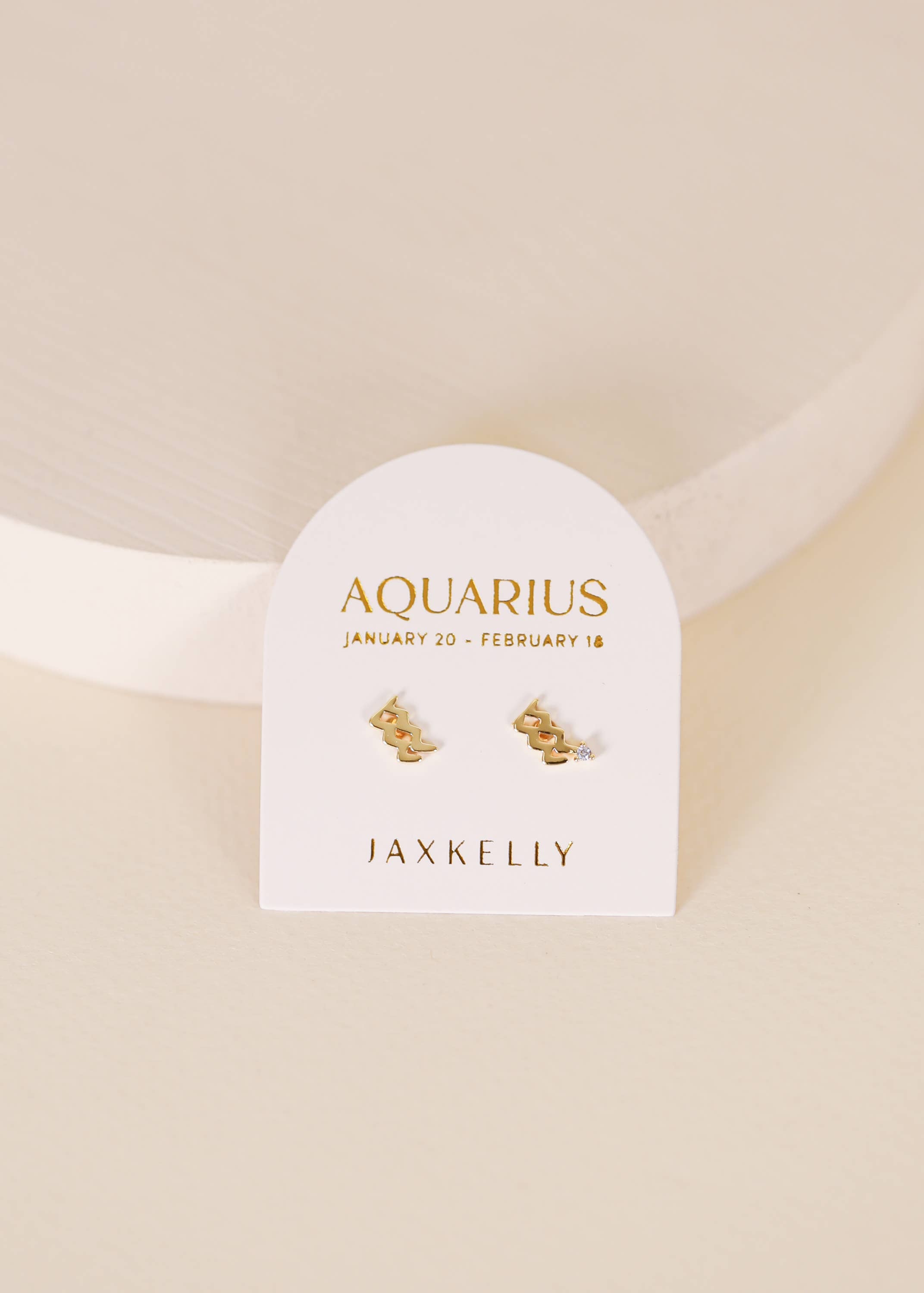 Zodiac Gold Earrings