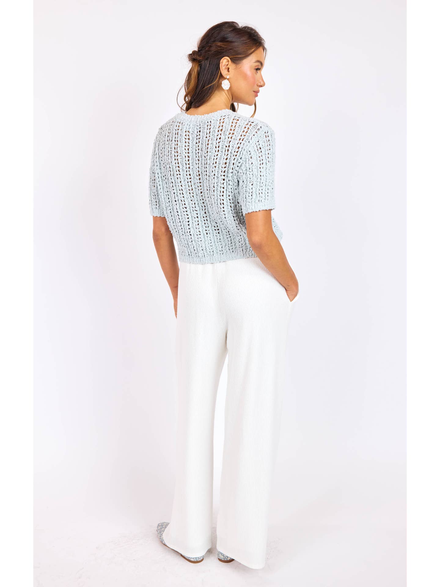 Peruse Short Sleeve Sweater