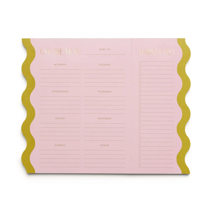 Meal Planner Notepad with Magnets