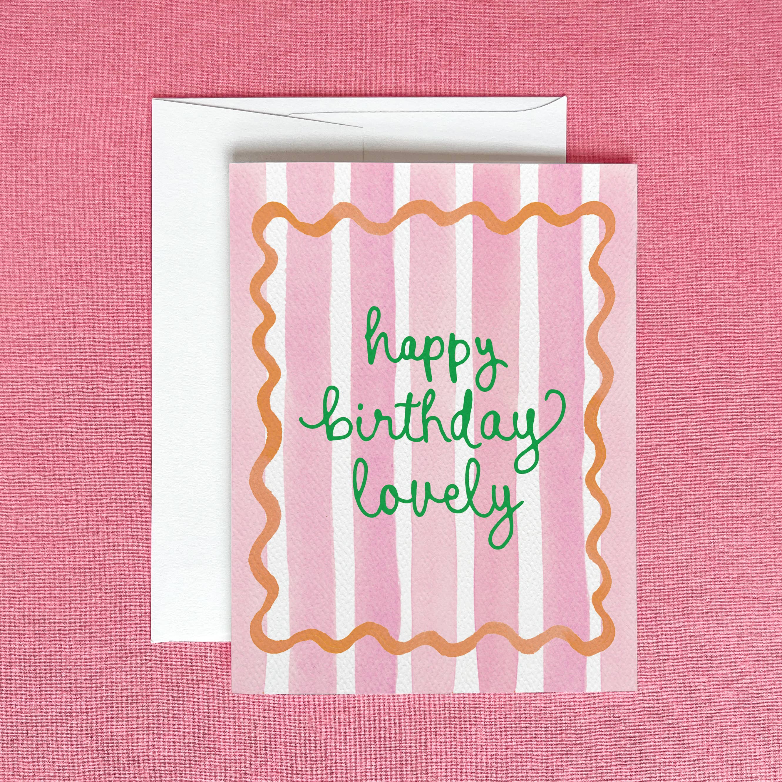 Happy Birthday Lovely Greeting Card
